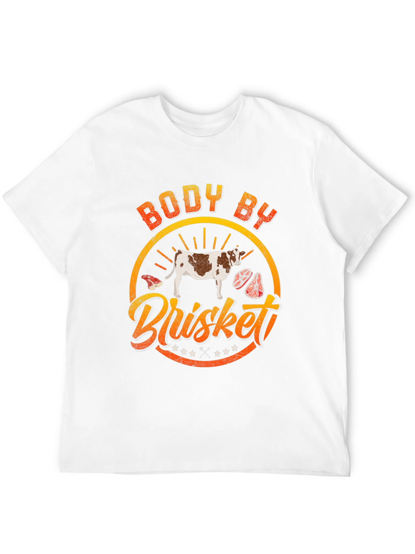 Body by Brisket Graphic Tee - BBQ Lover T-Shirt