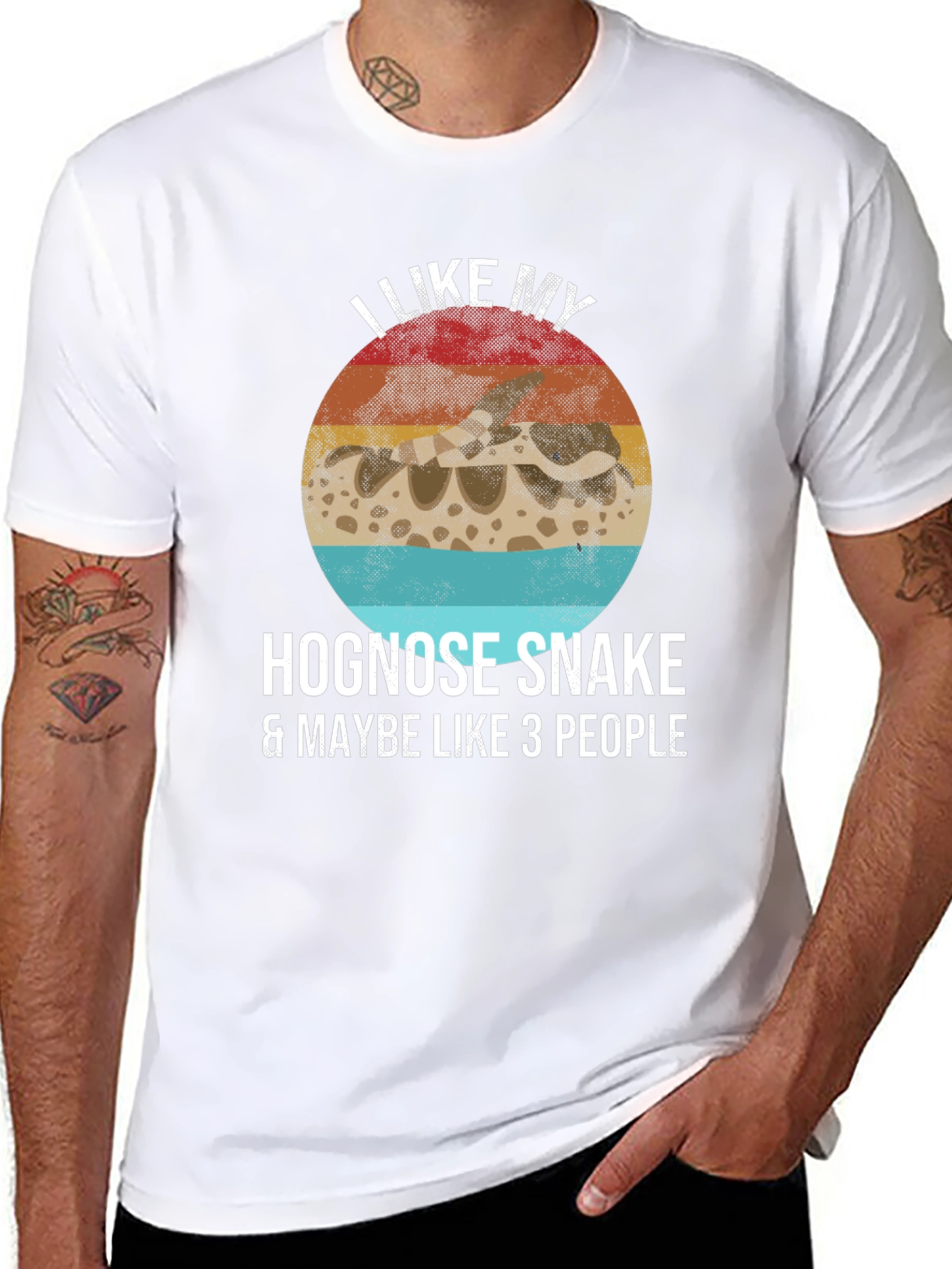 Hognose Snake Lover T-Shirt - Funny Reptile Tee