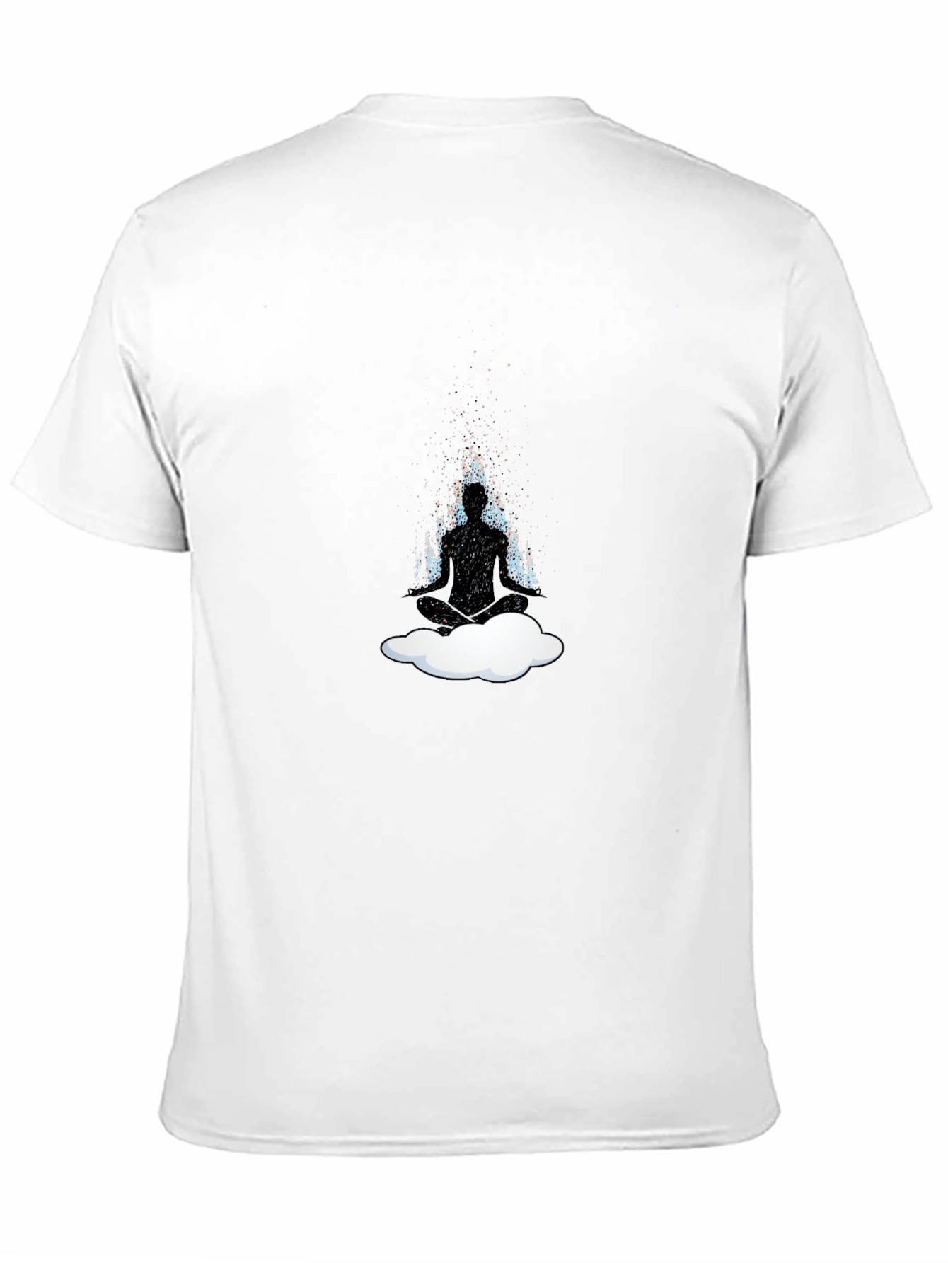 Zen Cloud Meditation T-Shirt - Relaxed Fit