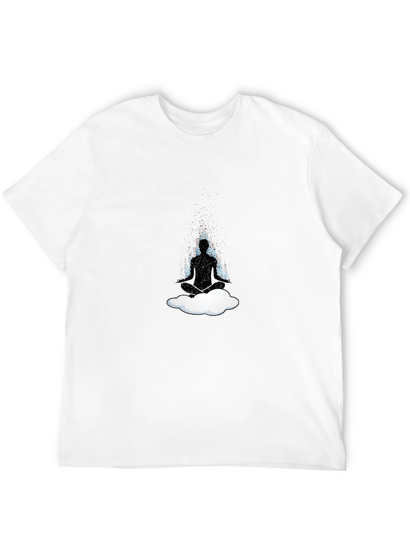 Zen Cloud Meditation T-Shirt - Relaxed Fit