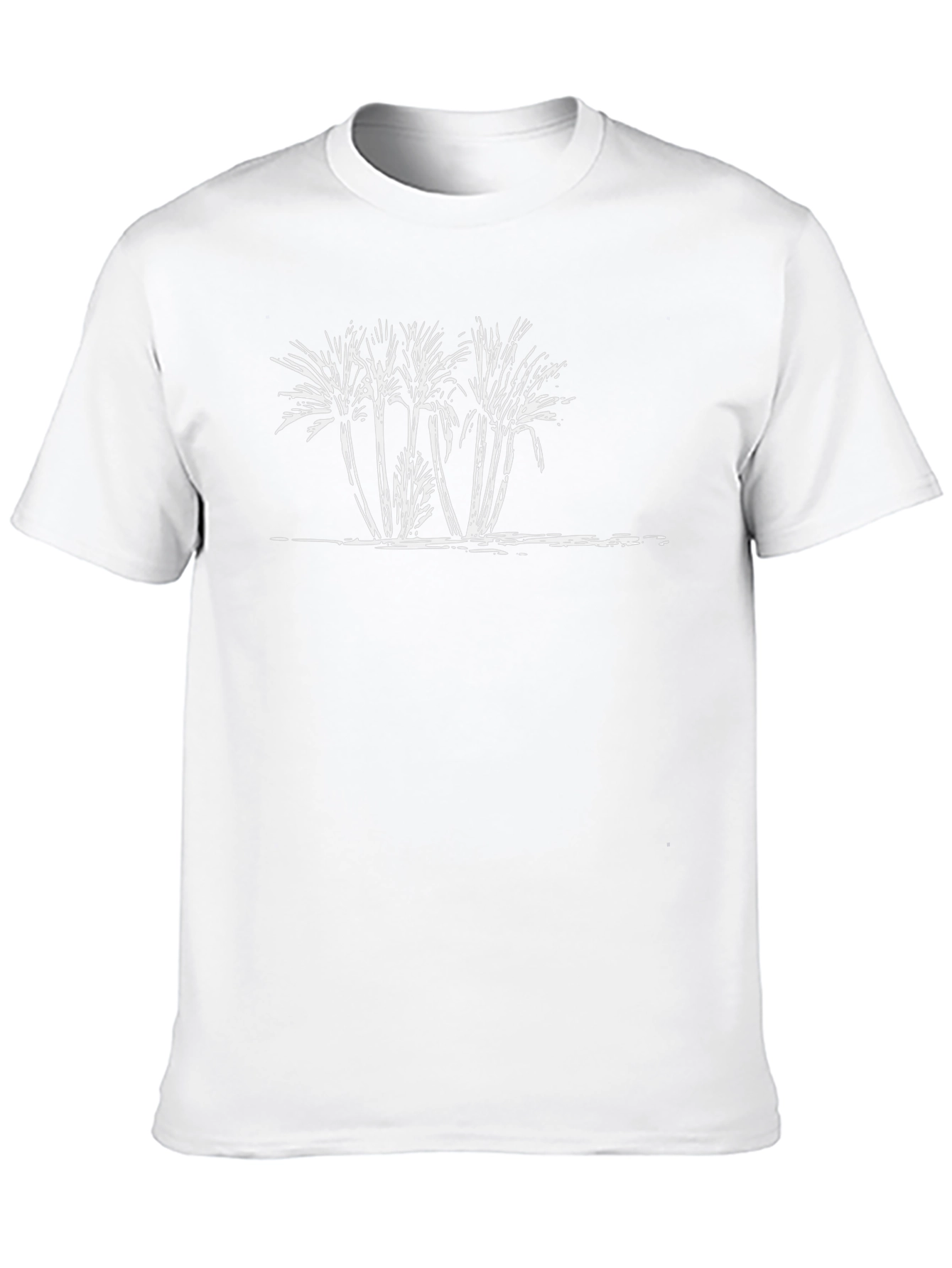 Palm Tree Graphic Black T-Shirt