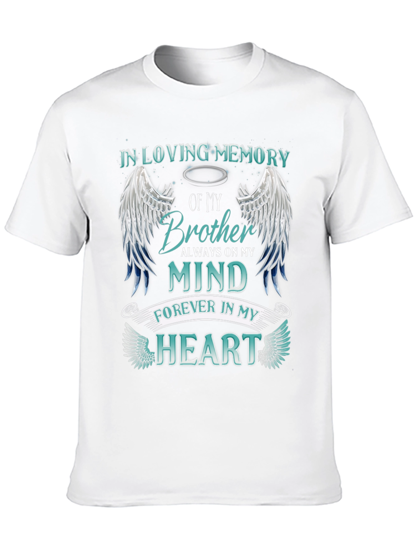 In Loving Memory Brother Graphic T-Shirt
