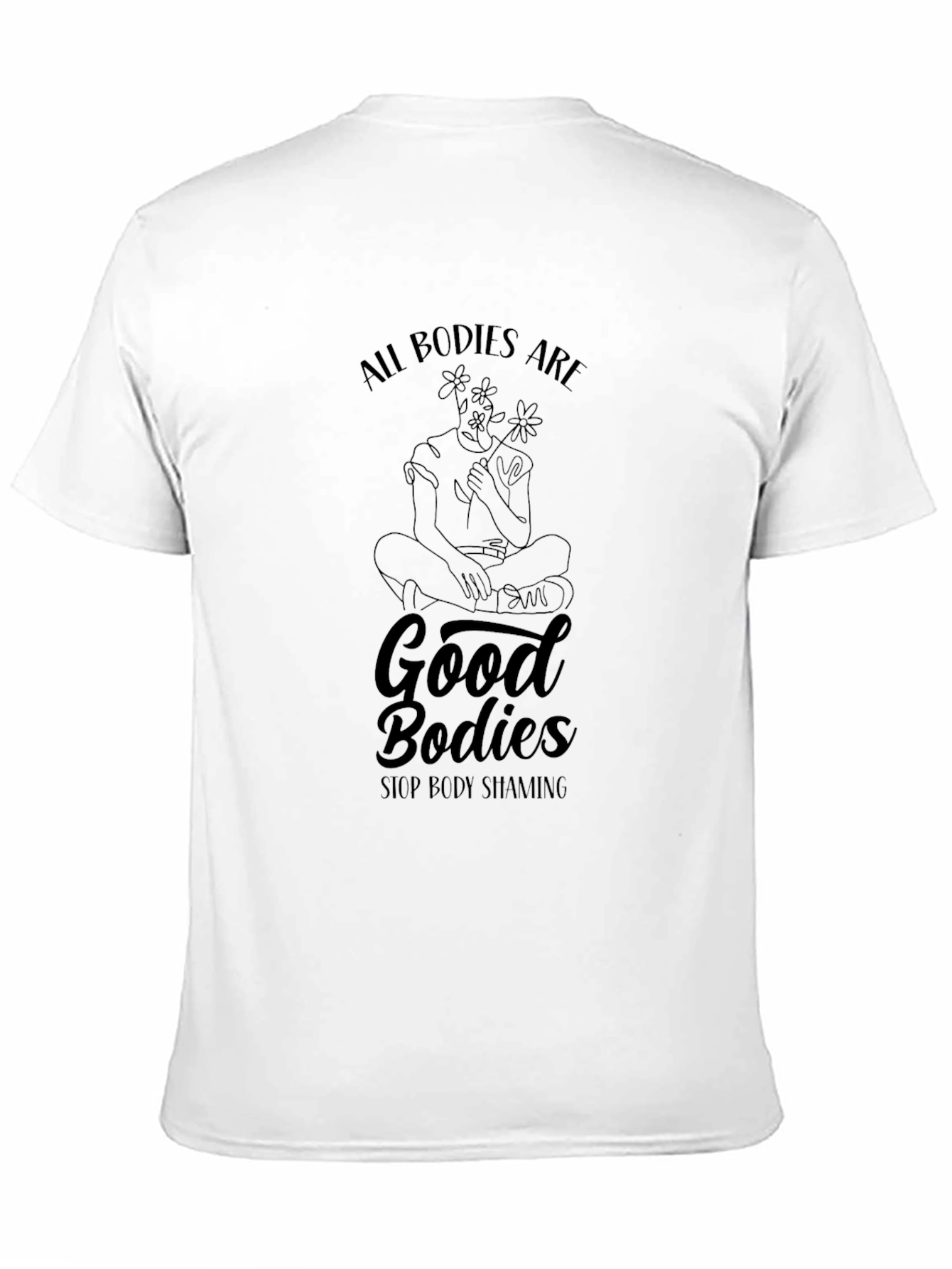 All Bodies Are Good Bodies Black T-Shirt