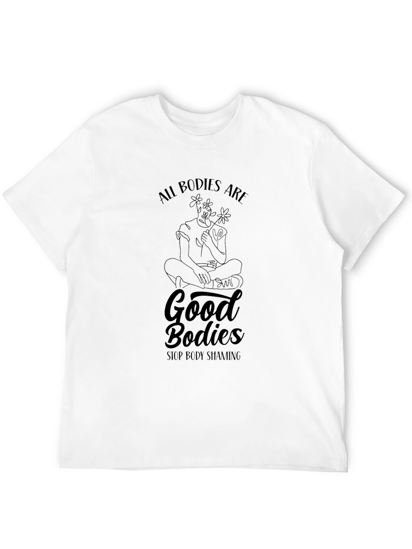 All Bodies Are Good Bodies Black T-Shirt