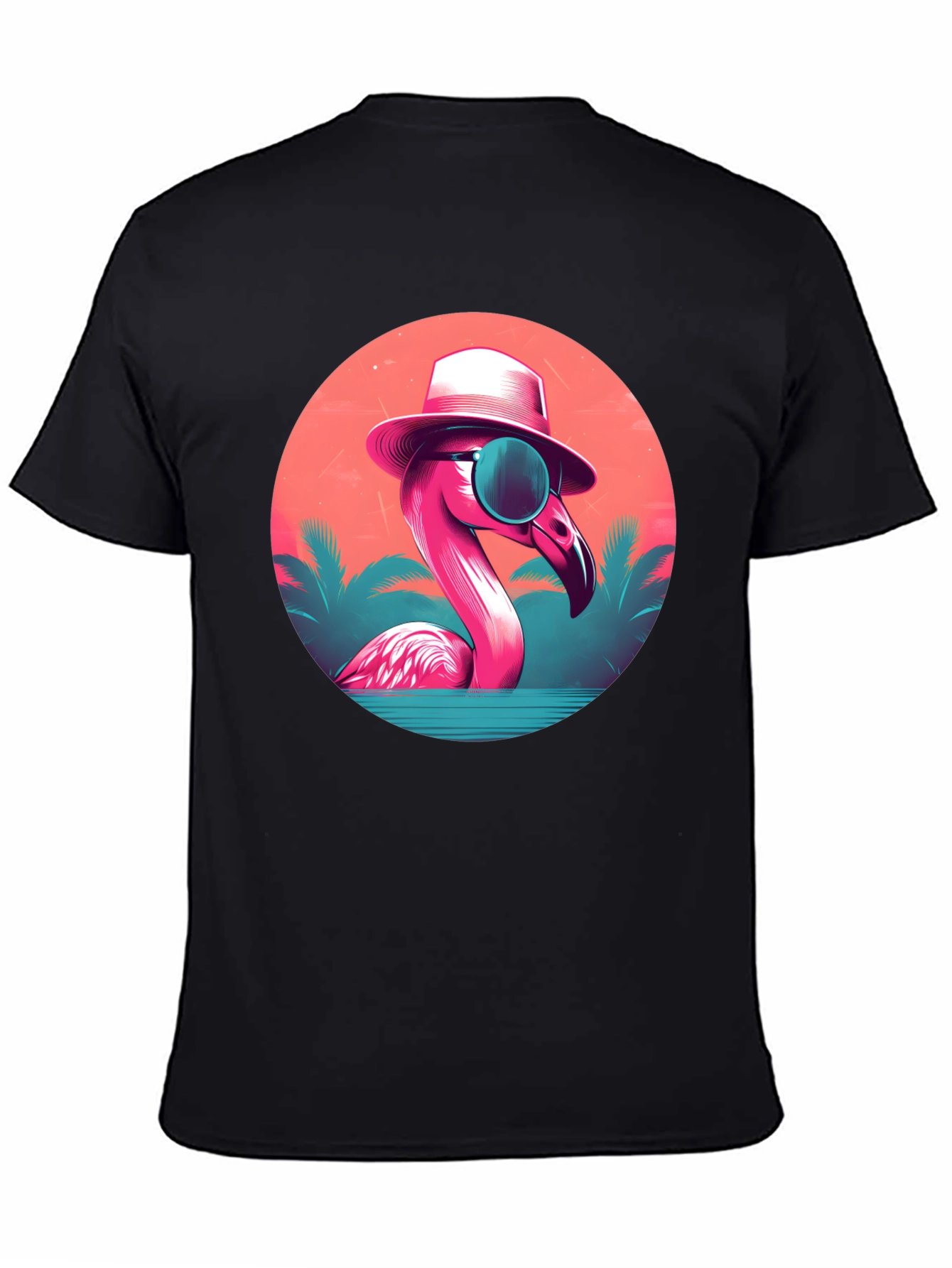 Tropical Flamingo Graphic Tee