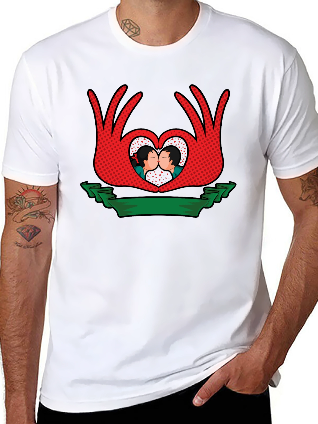 Love Hands Graphic Tee