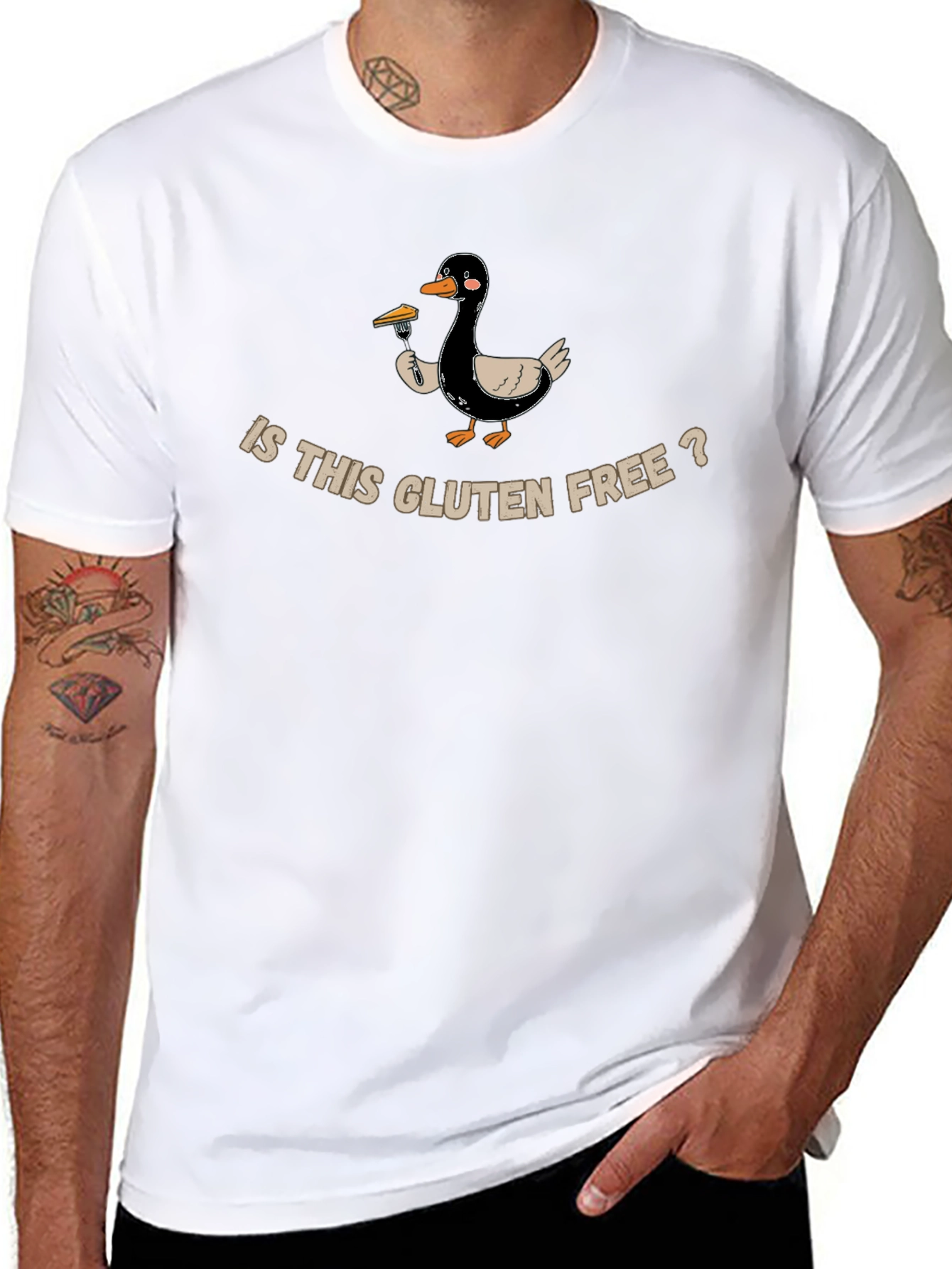 Is This Gluten Free? Duck Graphic T-Shirt