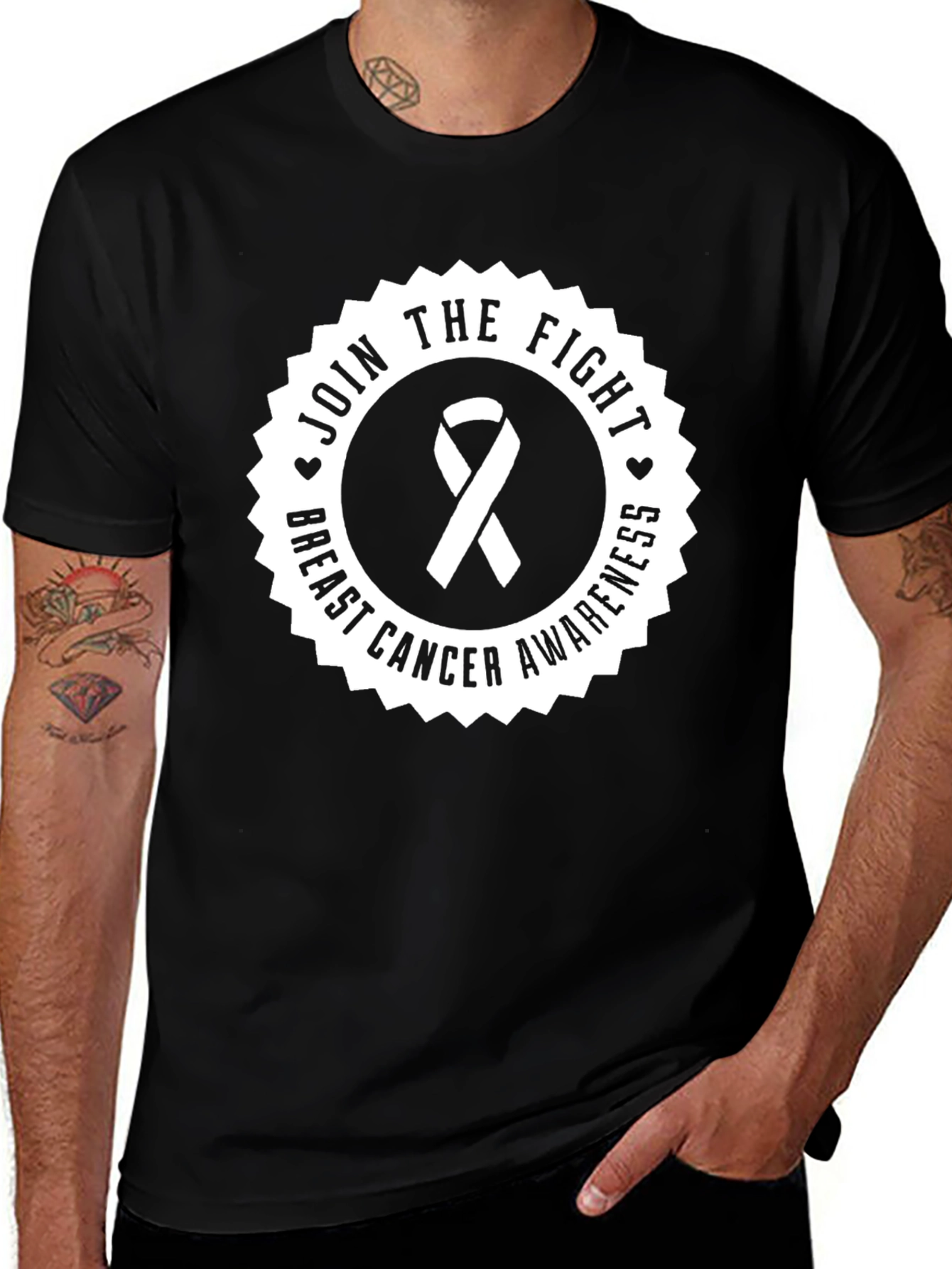 Breast Cancer Awareness T-Shirt - Join The Fight