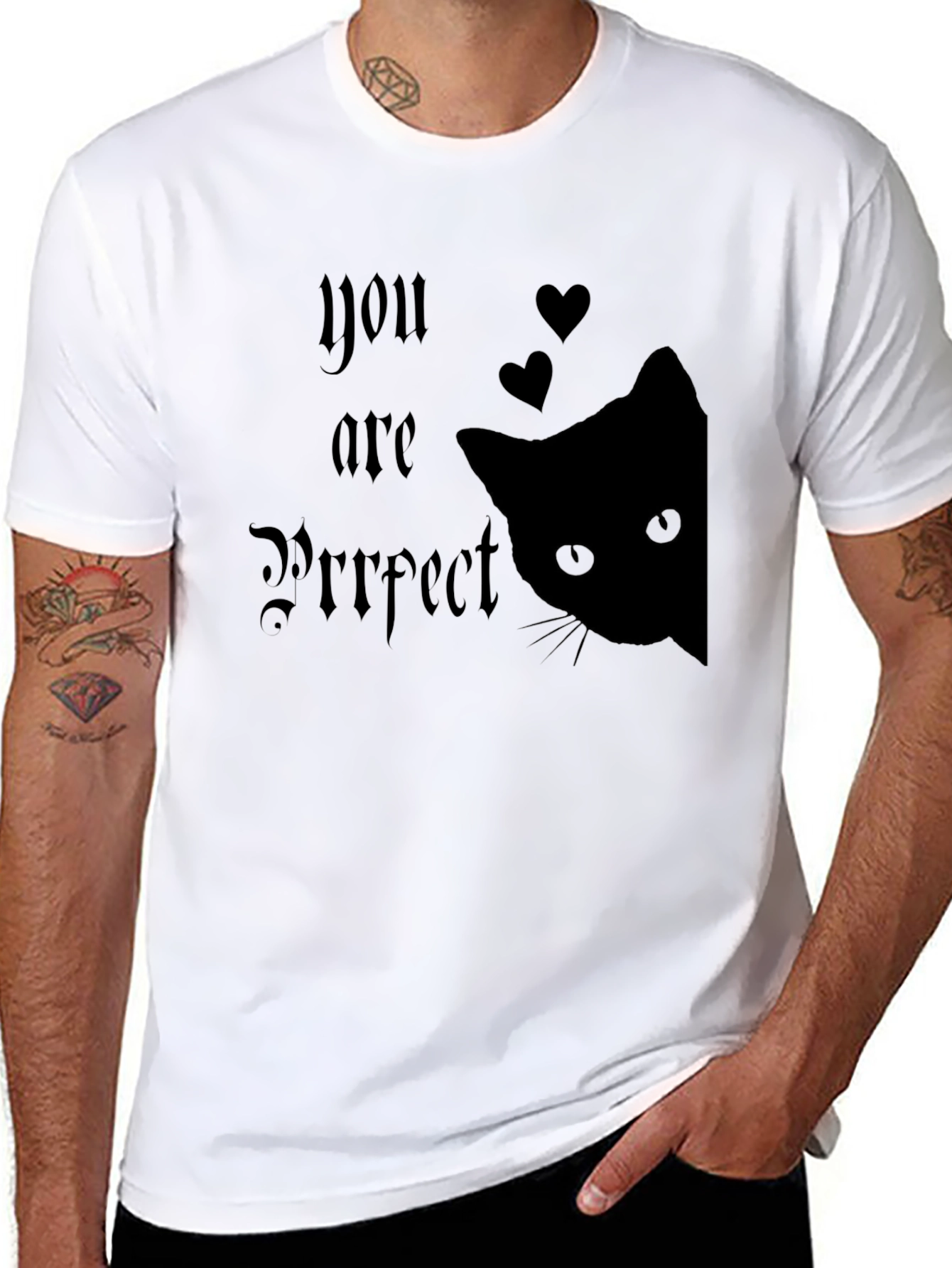 Purrfect Cat T-Shirt - You are Purrfect
