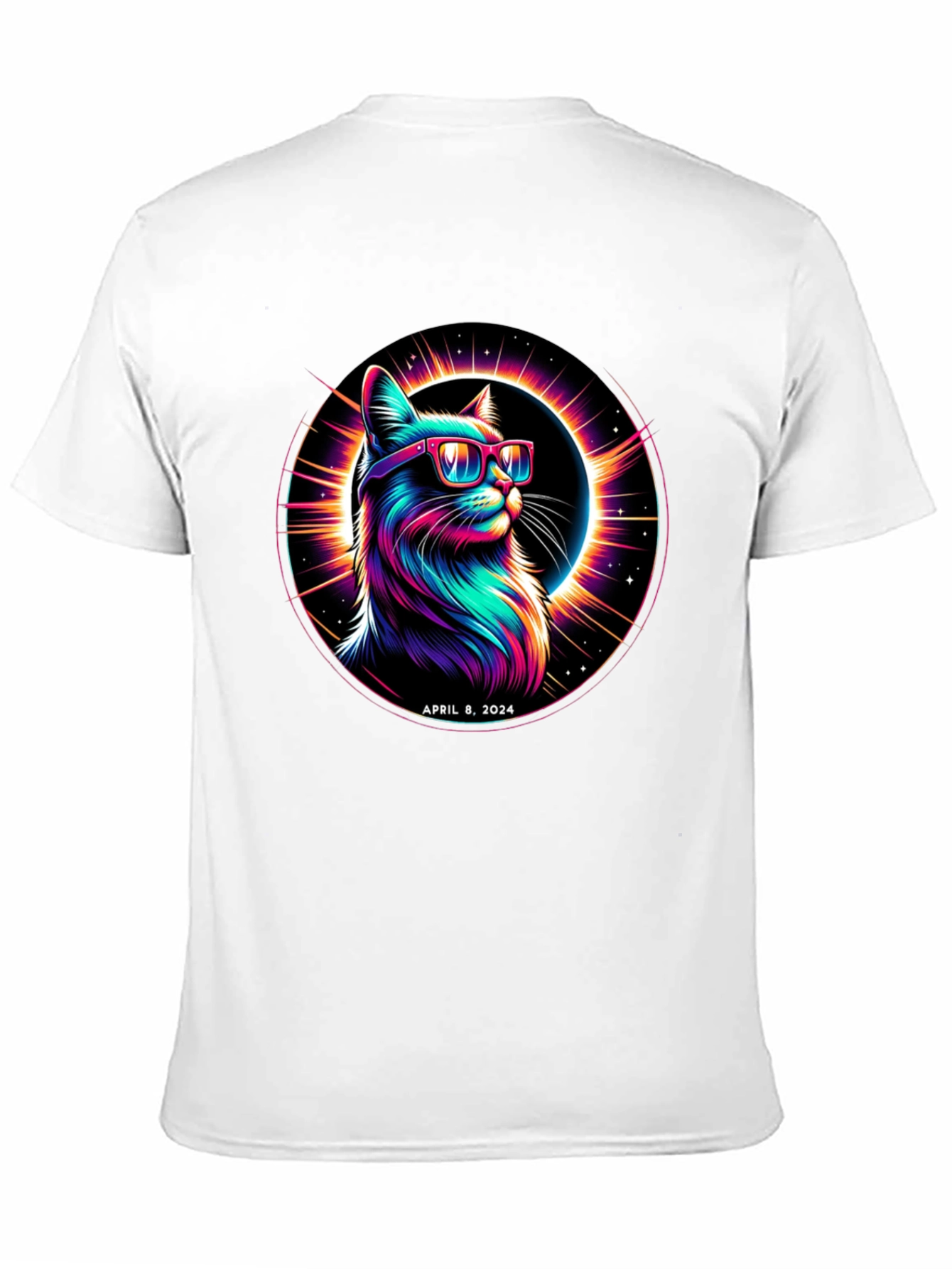 April 8 2024 Eclipse Cat T-Shirt