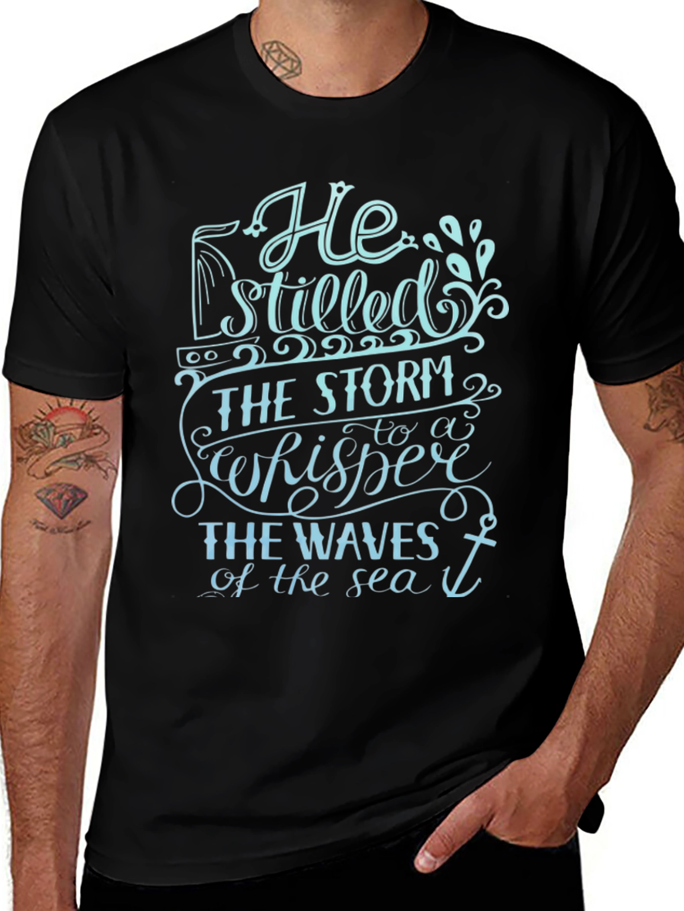 He Stilled The Storm T-Shirt
