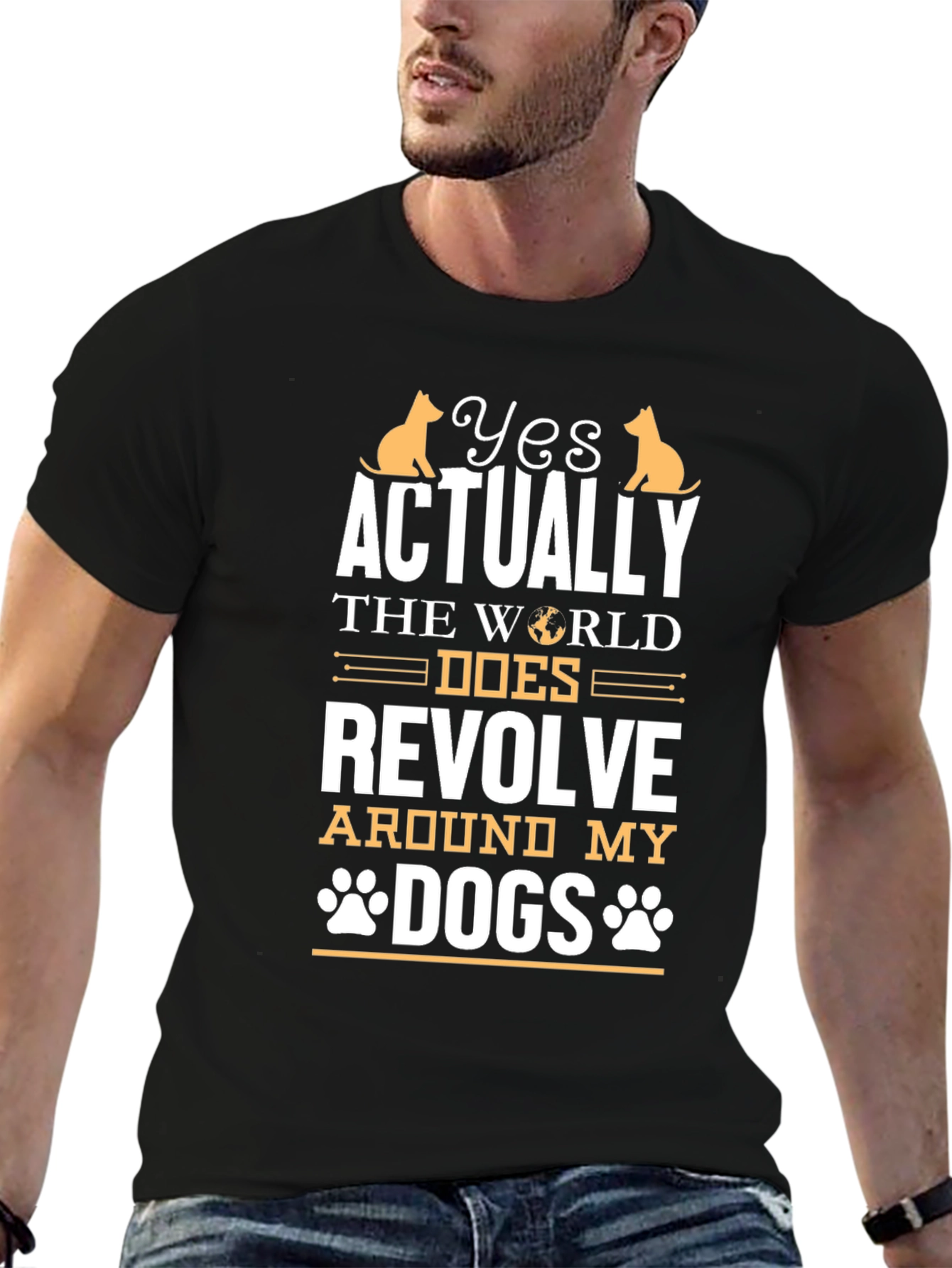 Yes Actually Dogs T-Shirt