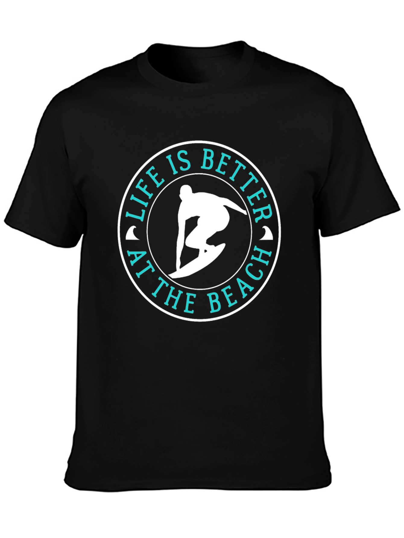 Life Is Better At The Beach Surfer T-Shirt