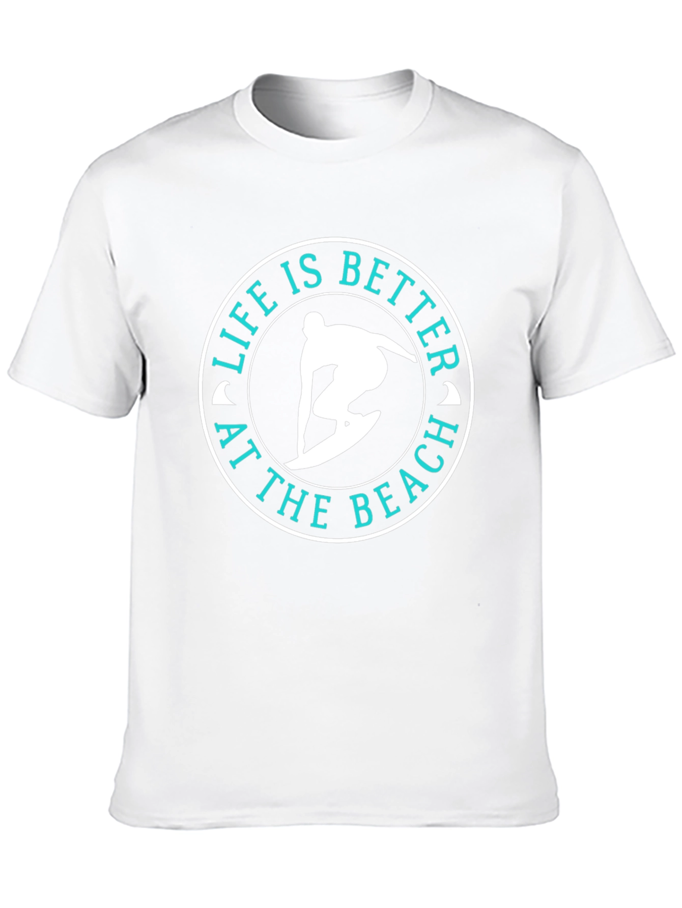 Life Is Better At The Beach Surfer T-Shirt