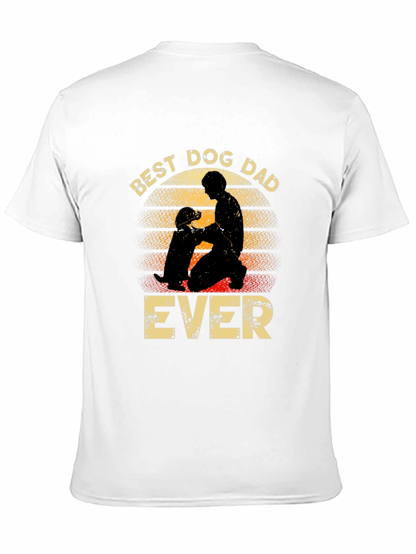 Best Dog Dad Ever Graphic T-Shirt