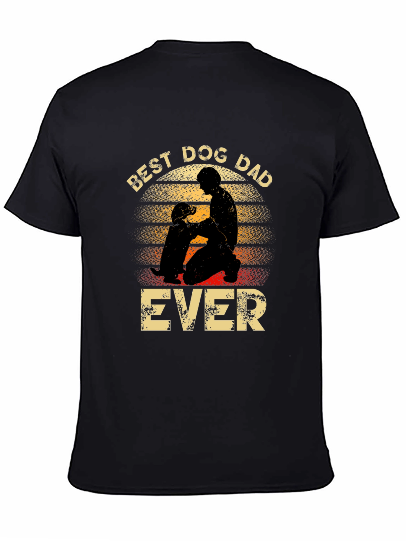 Best Dog Dad Ever Graphic T-Shirt