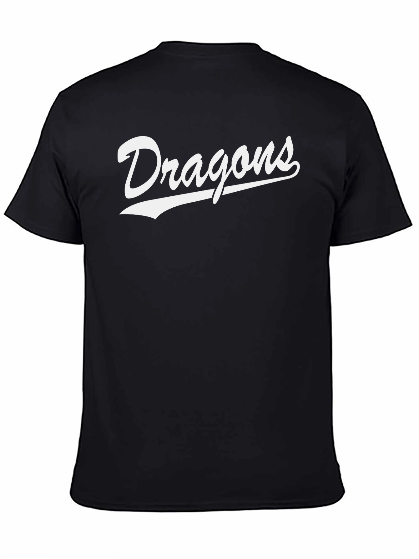 Dragons Graphic Tee - Classic Black T-Shirt