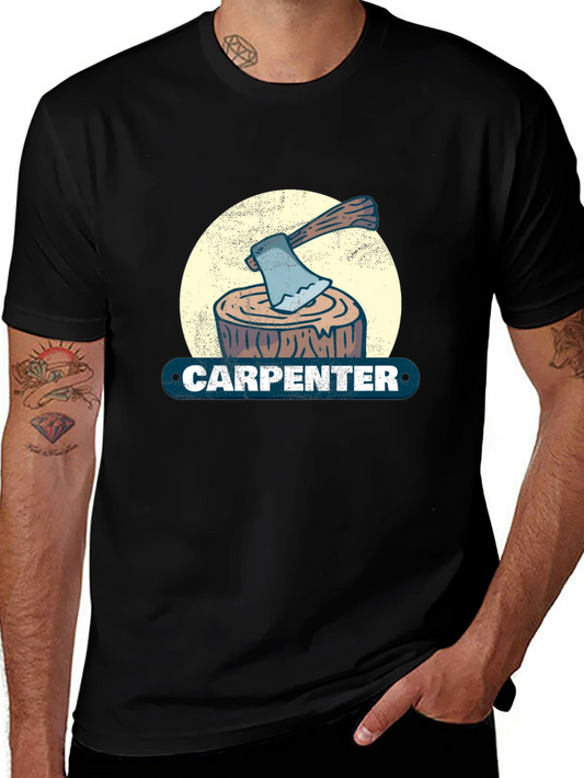 Carpenter Axe Woodworker T-Shirt