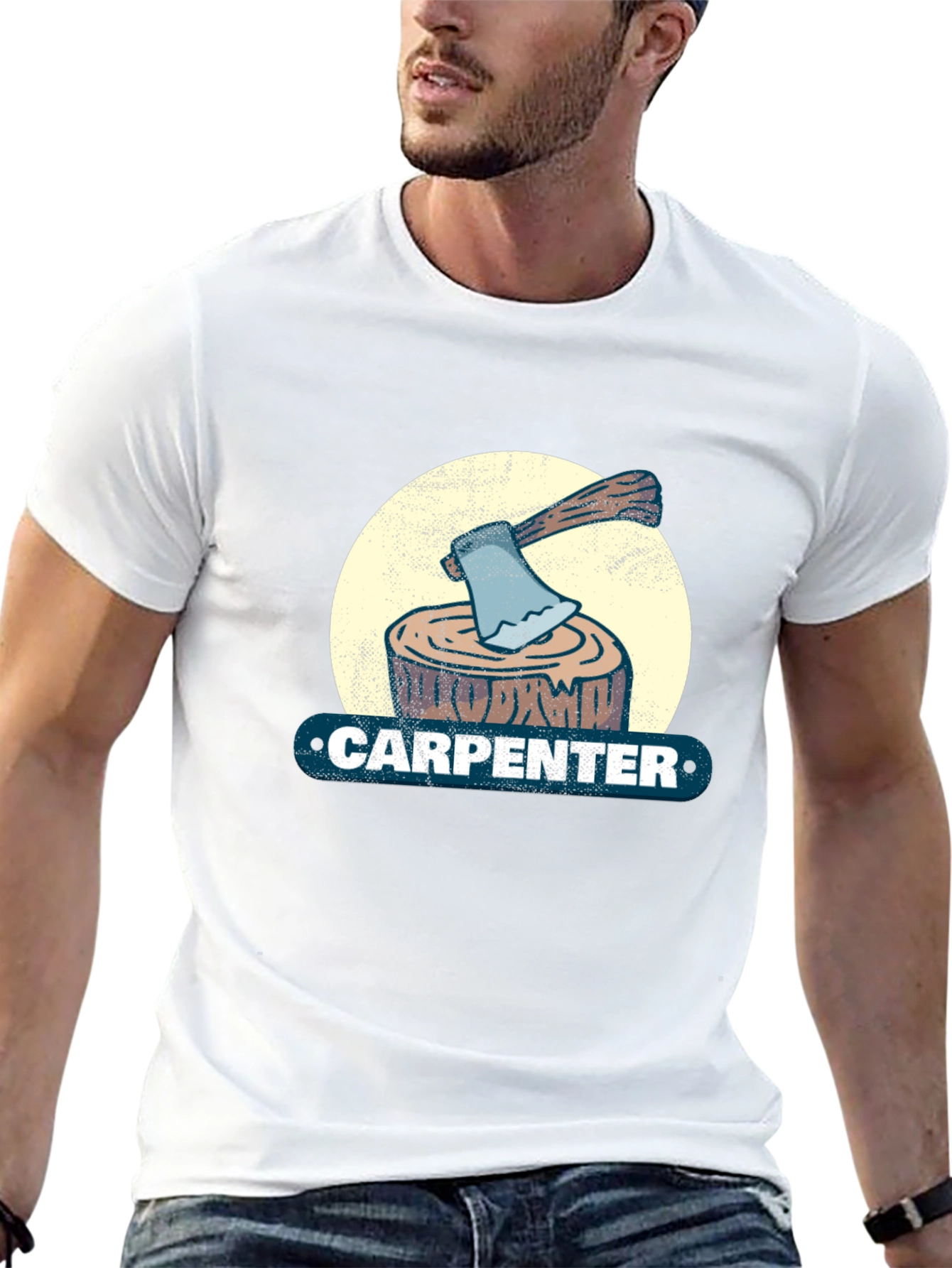 Carpenter Axe Woodworker T-Shirt