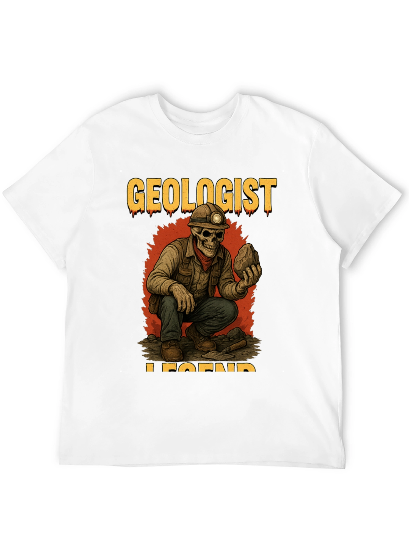 Geologist Legend Black T-Shirt