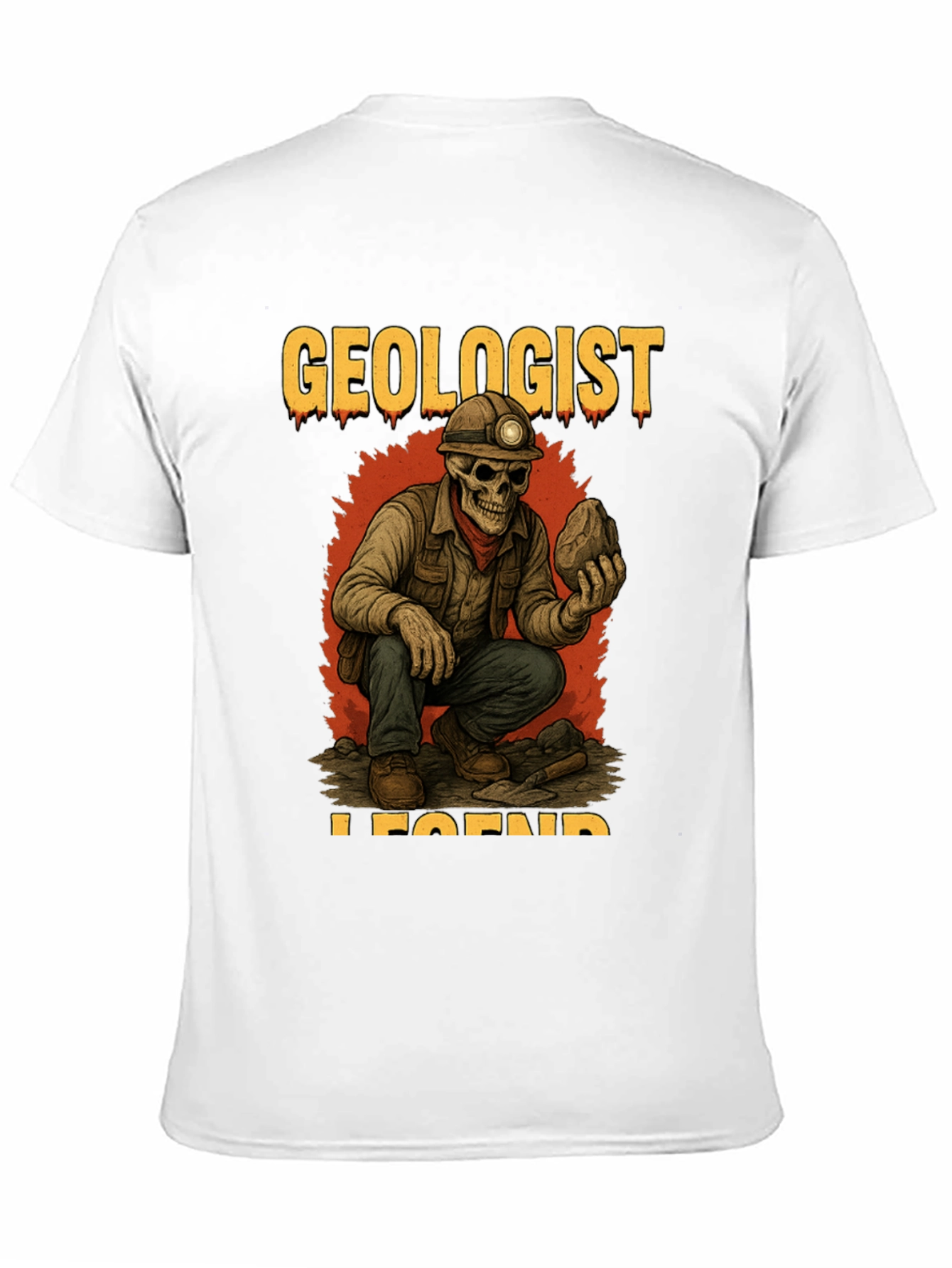 Geologist Legend Black T-Shirt