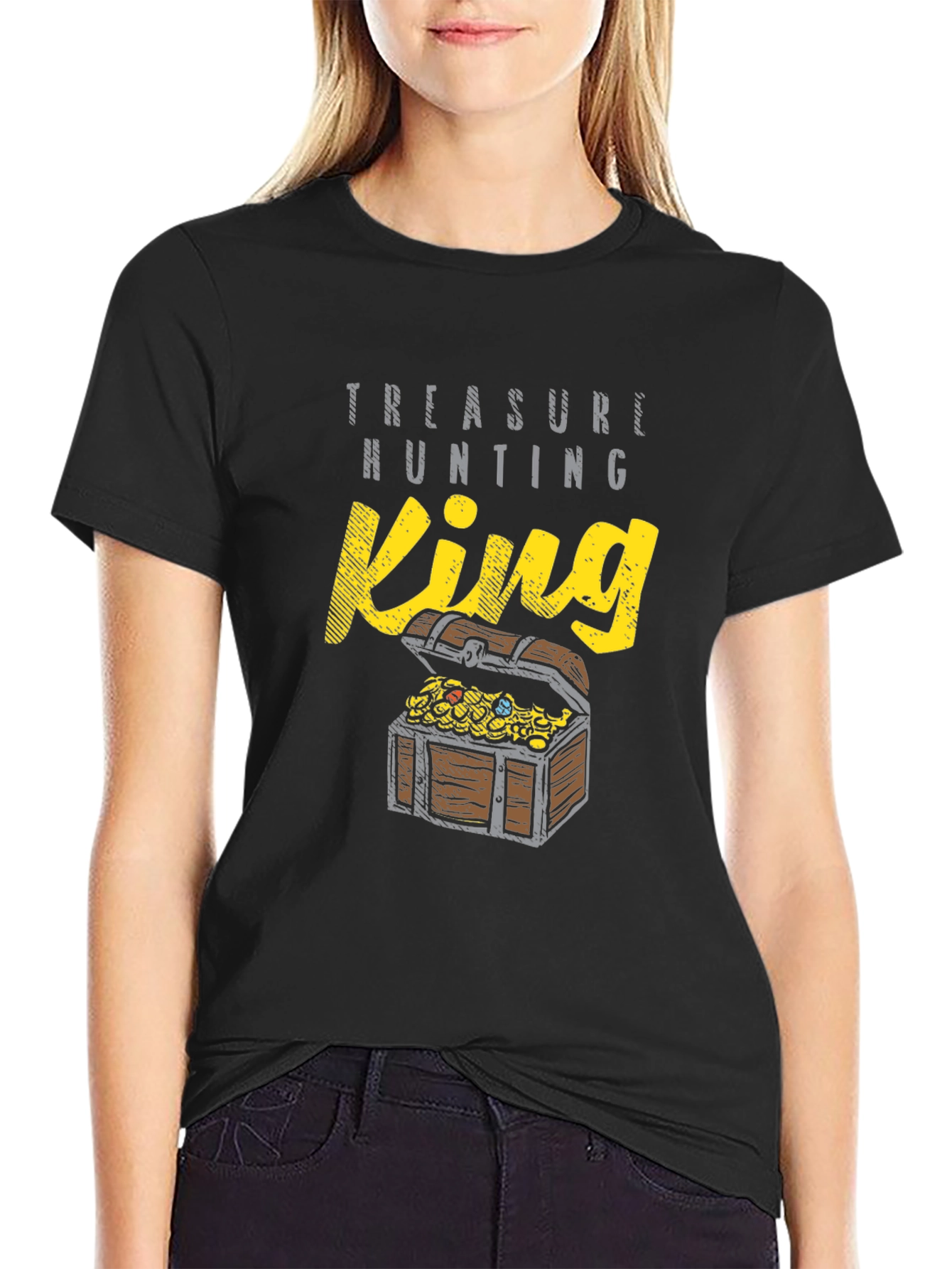 Treasure Hunting King T-Shirt - Graphic Tee