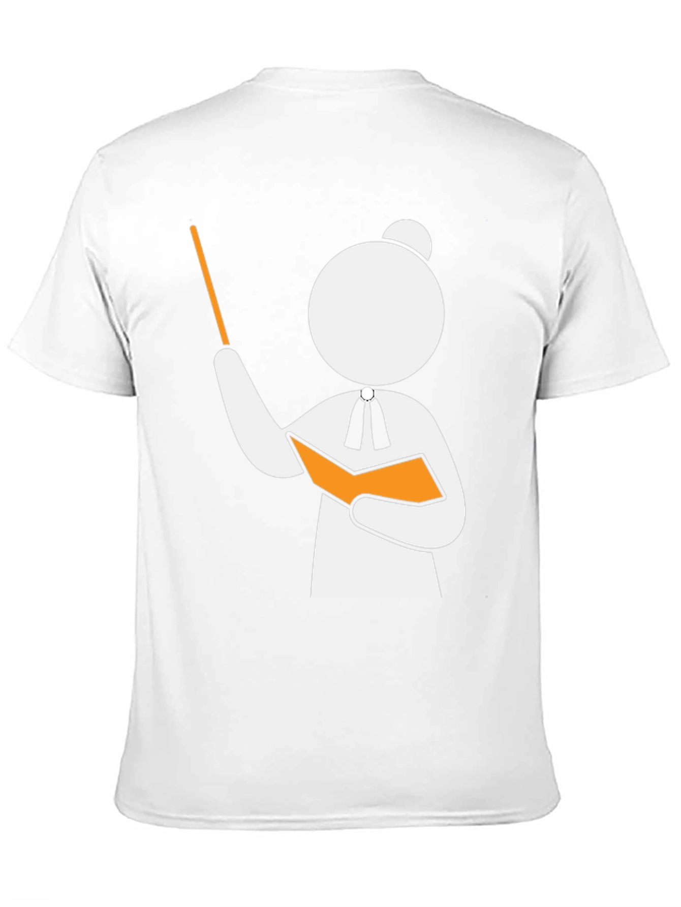 Teacher Stick Figure Black T-Shirt