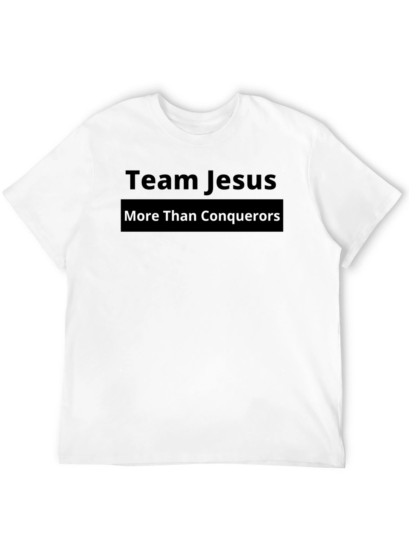 Team Jesus More Than Conquerors Graphic T-Shirt