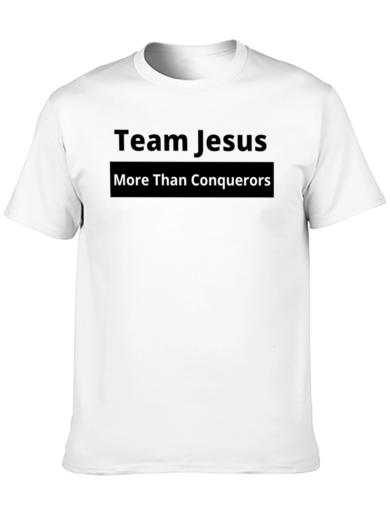 Team Jesus More Than Conquerors Graphic T-Shirt
