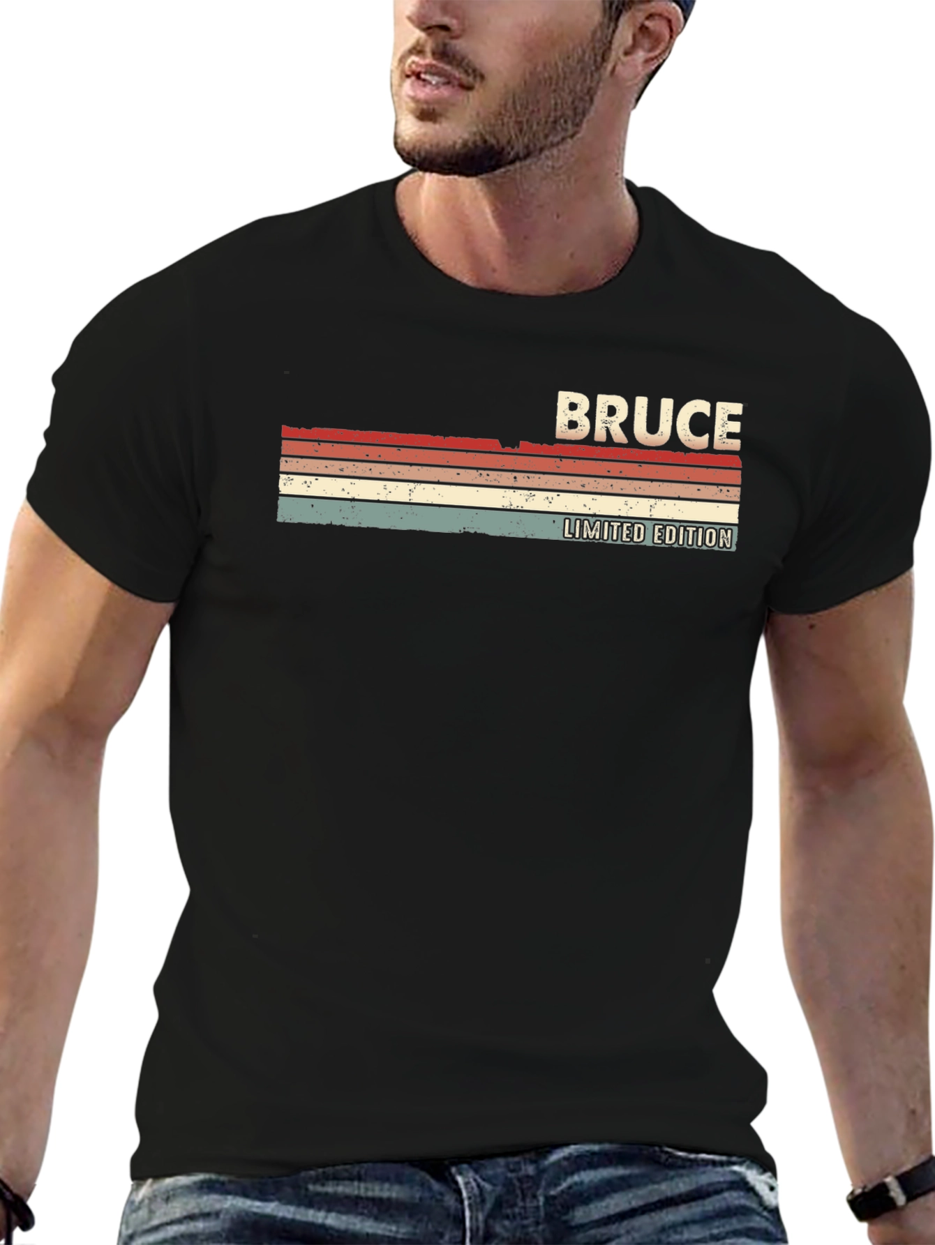 Bruce Limited Edition Retro Style T-Shirt
