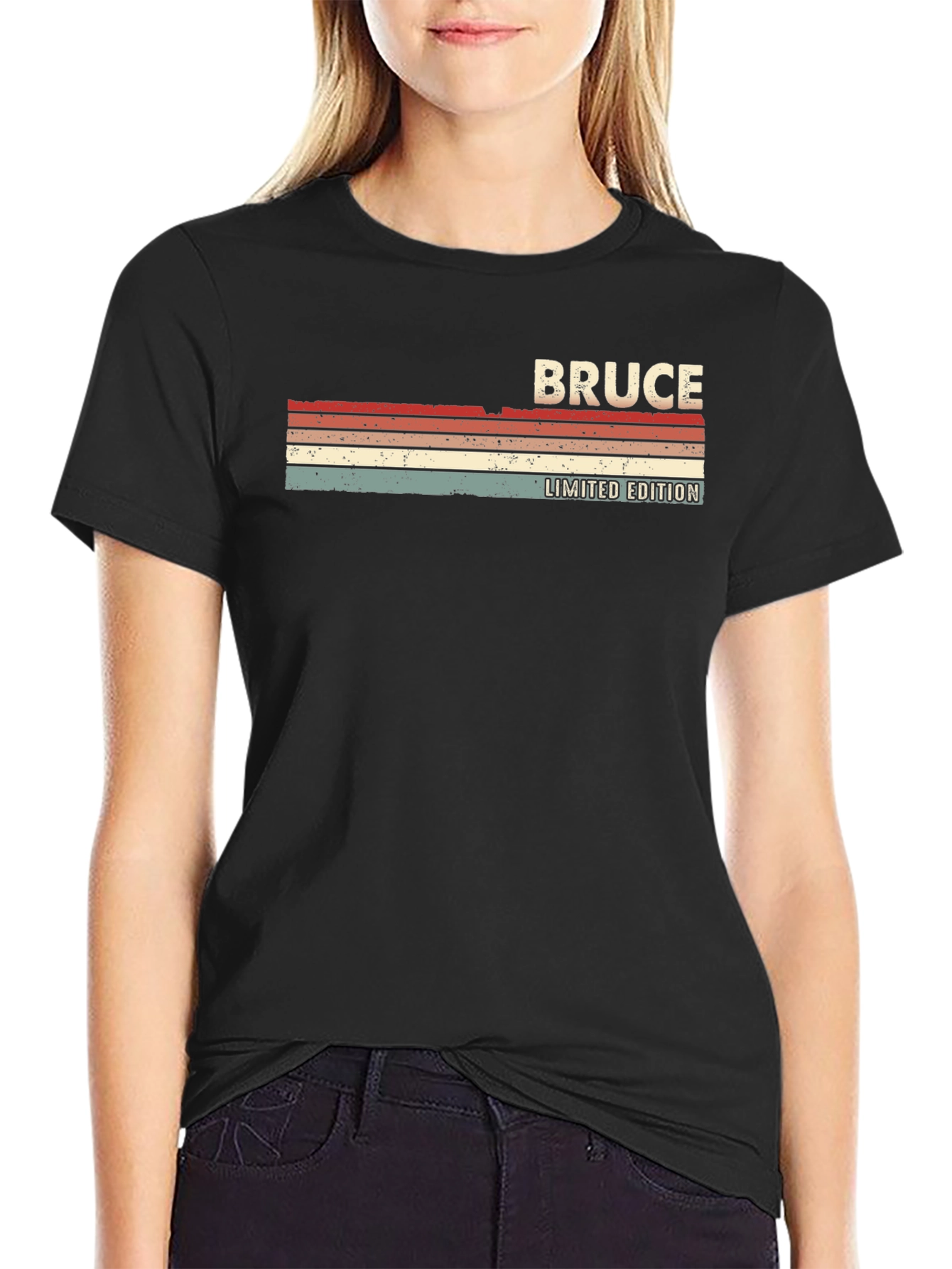 Bruce Limited Edition Retro Style T-Shirt