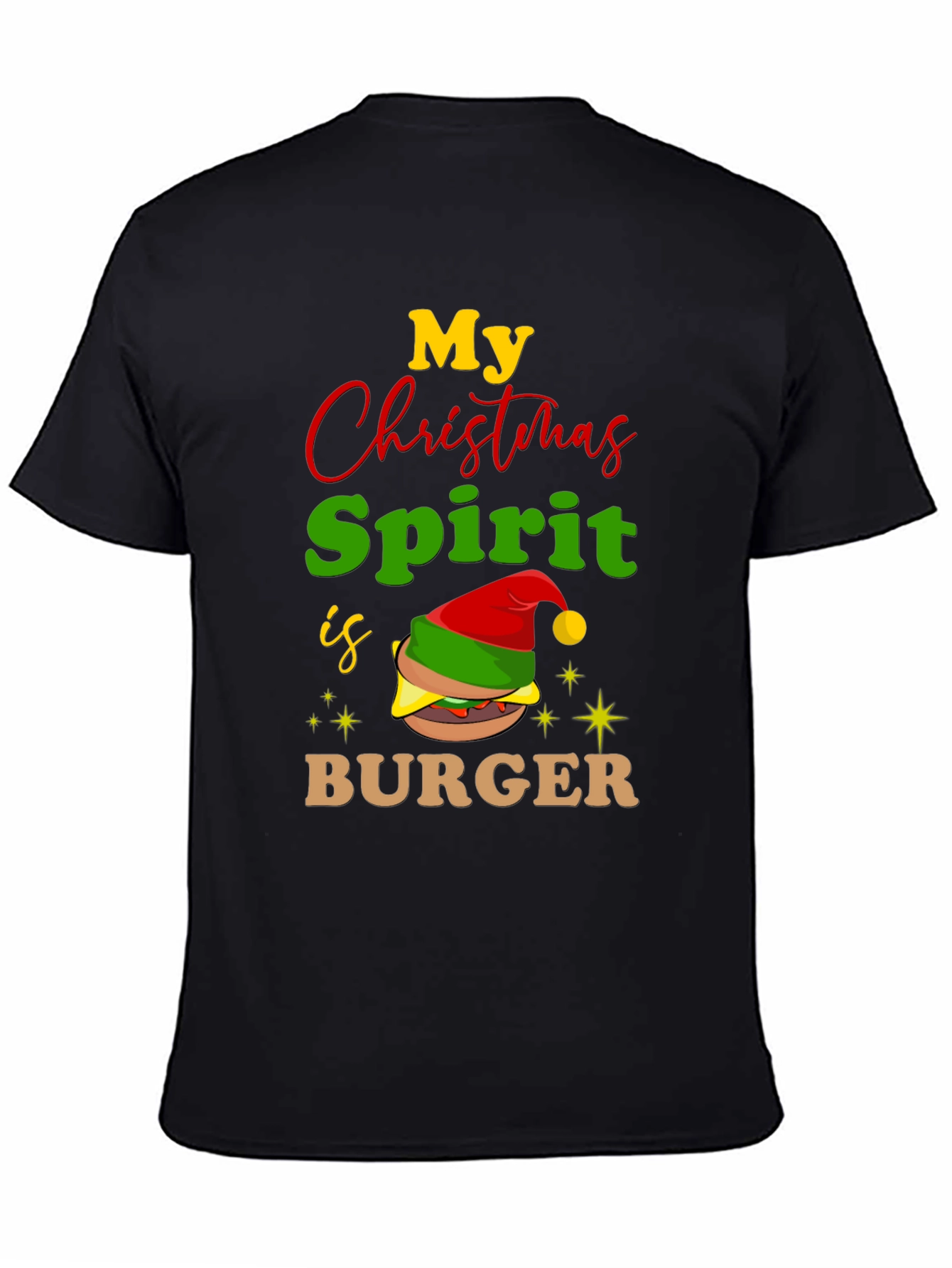 My Christmas Spirit Is Burger T-Shirt