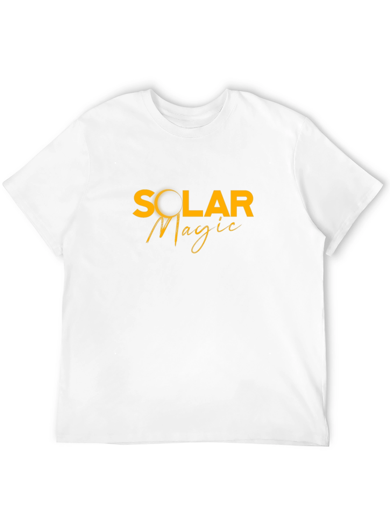 Solar Magic Graphic Tee - Stylish Black Cotton T-Shirt