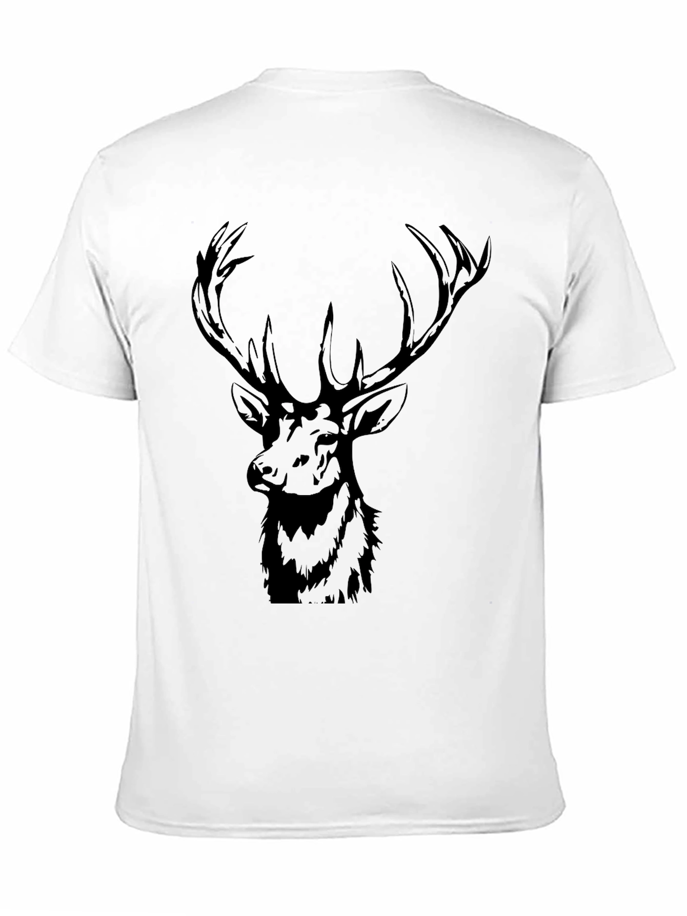 Black Deer Graphic T-Shirt