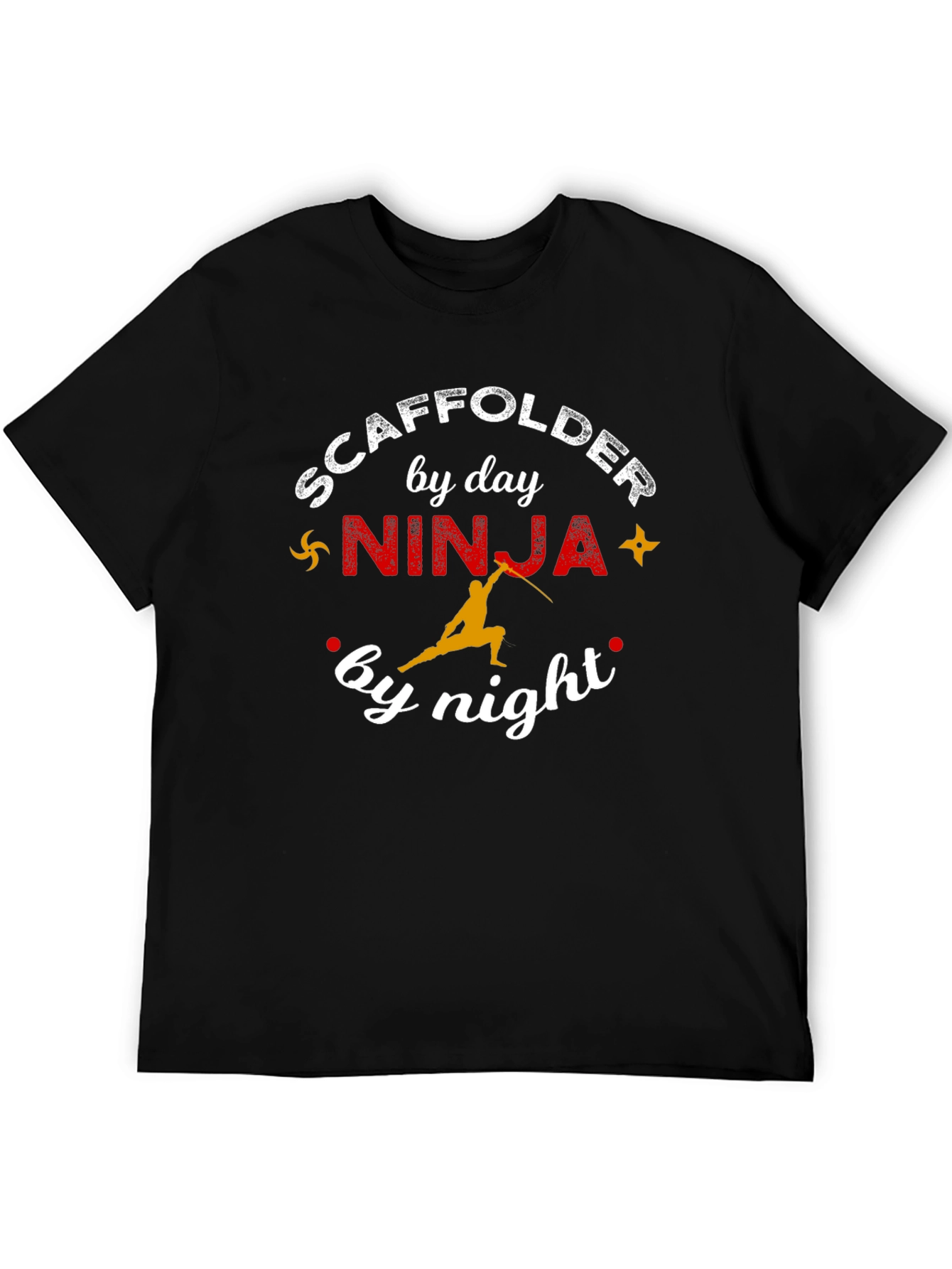 Scaffolder by Day Ninja by Night Graphic Tee