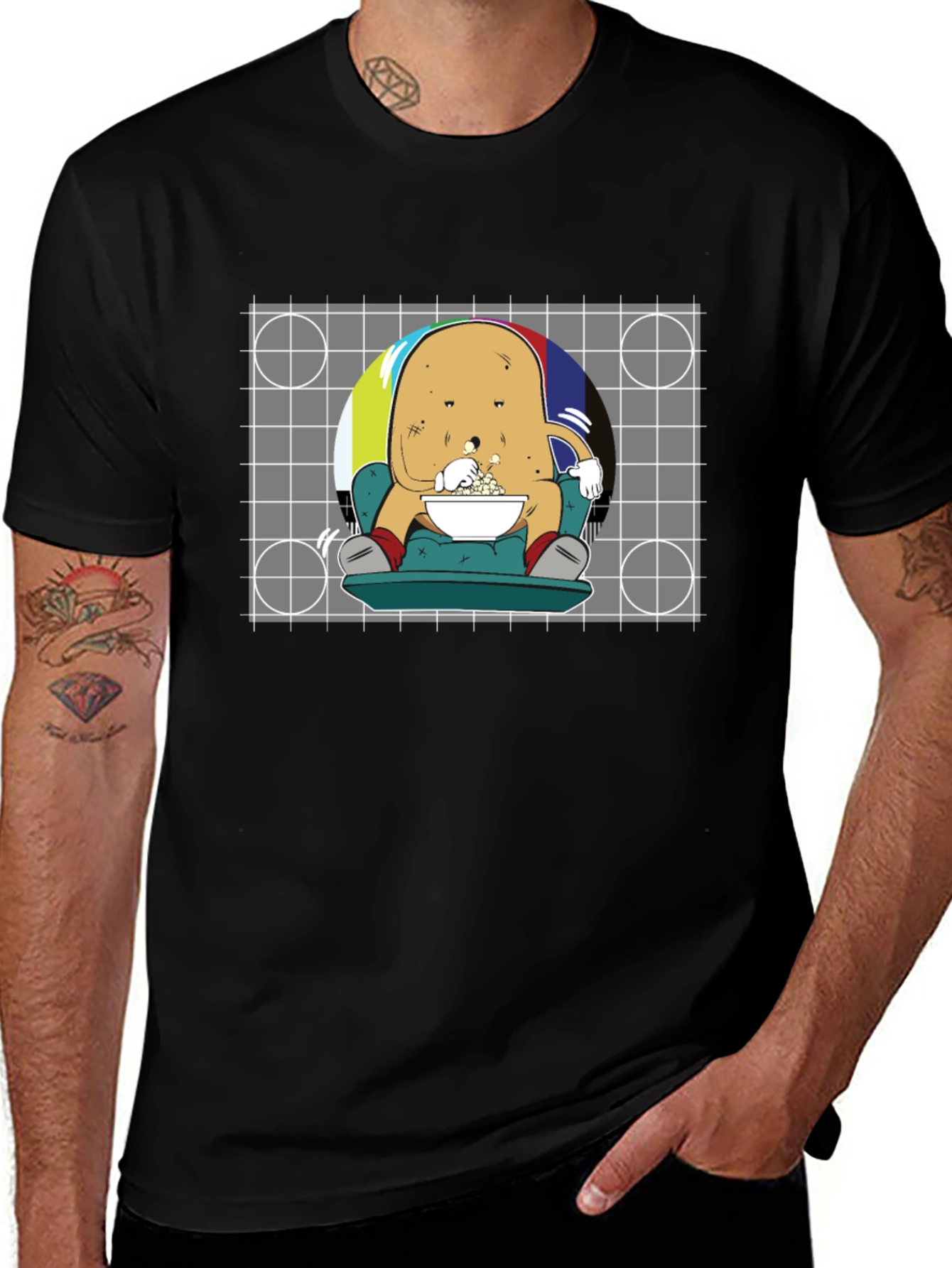 Potato Couch Potato Graphic Tee