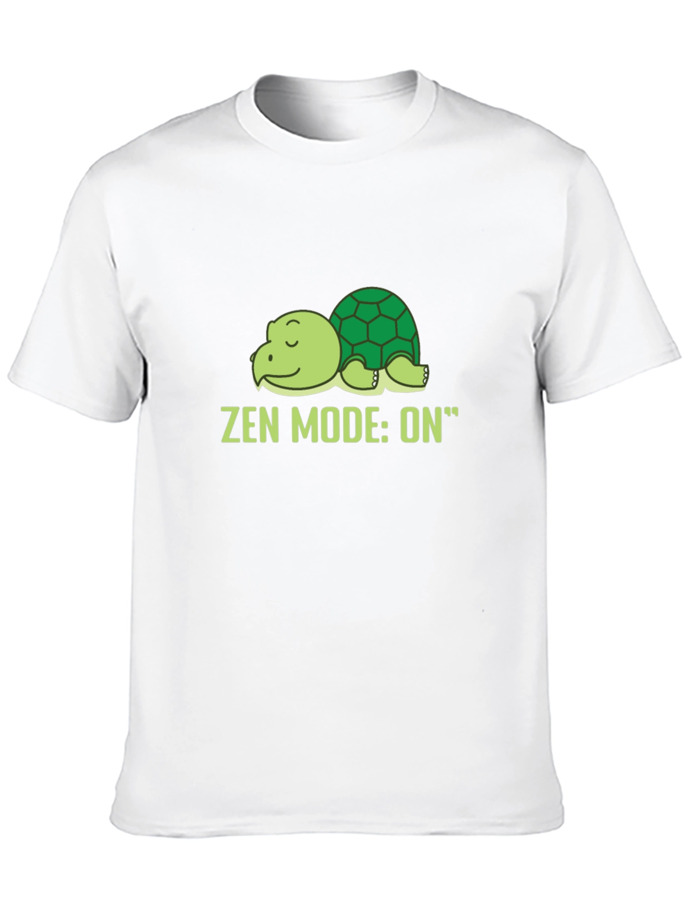 Zen Mode On Turtle Graphic Tee - Relaxed Fit