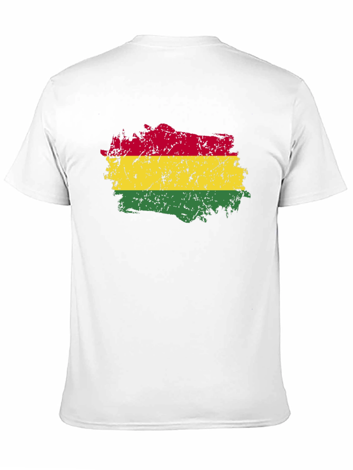 Bolivia Flag T-Shirt - Distressed Graphic Tee