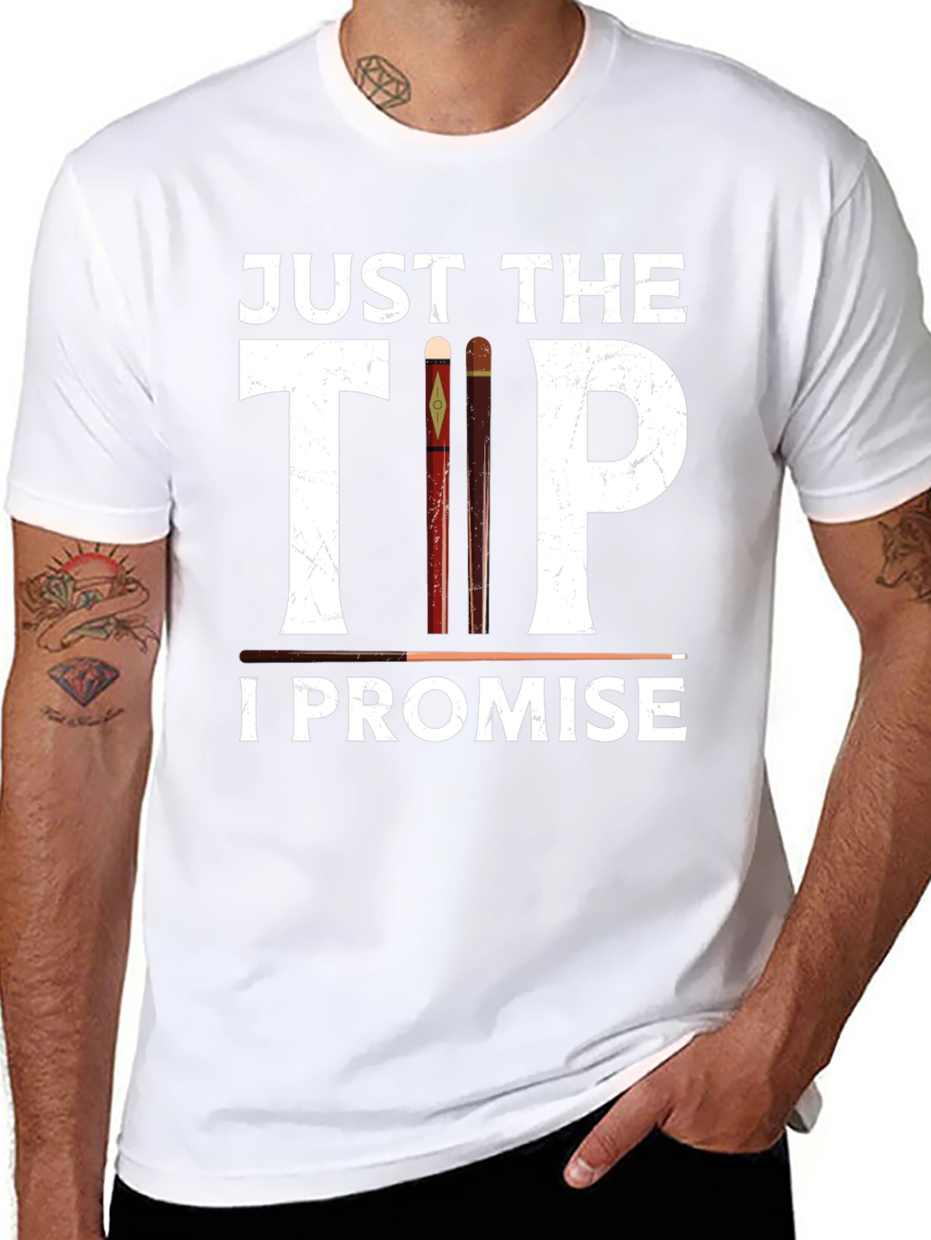 Just The Tip I Promise Graphic Tee