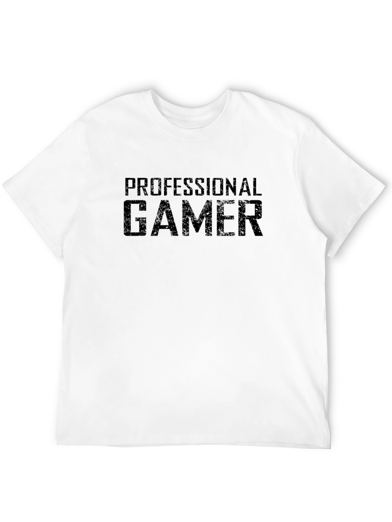Professional Gamer T-Shirt - Black Cotton Tee