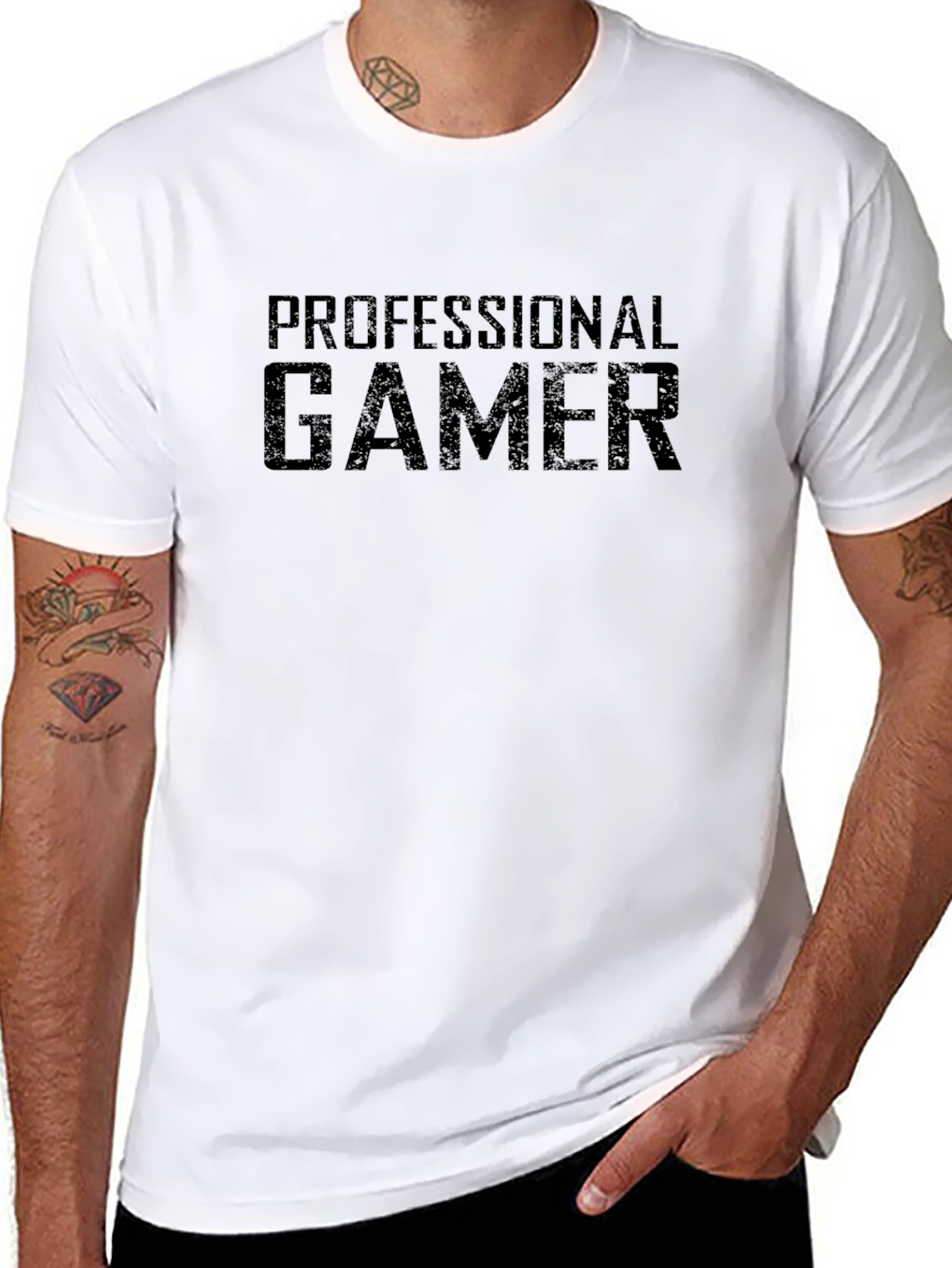 Professional Gamer T-Shirt - Black Cotton Tee
