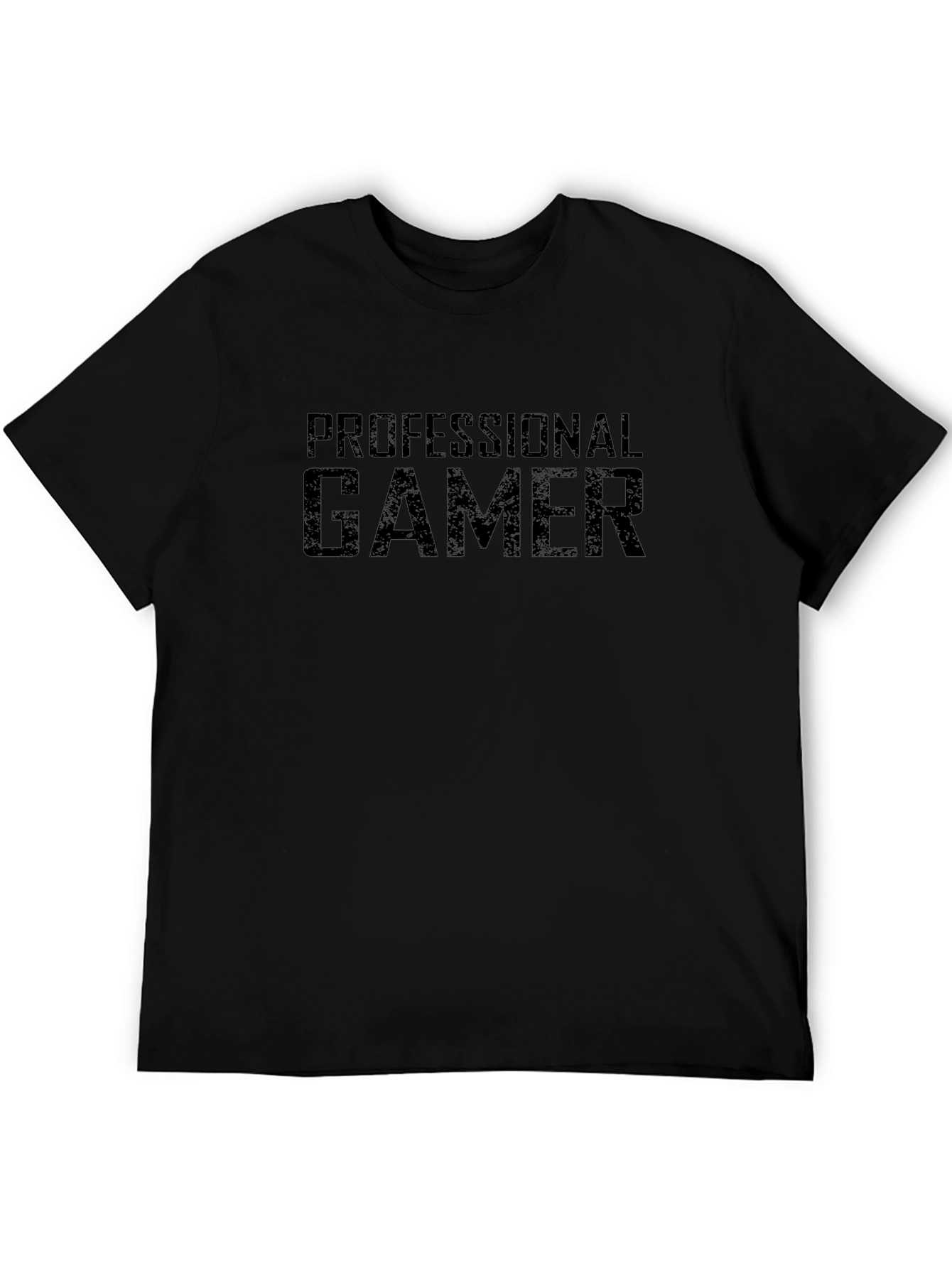 Professional Gamer T-Shirt - Black Cotton Tee