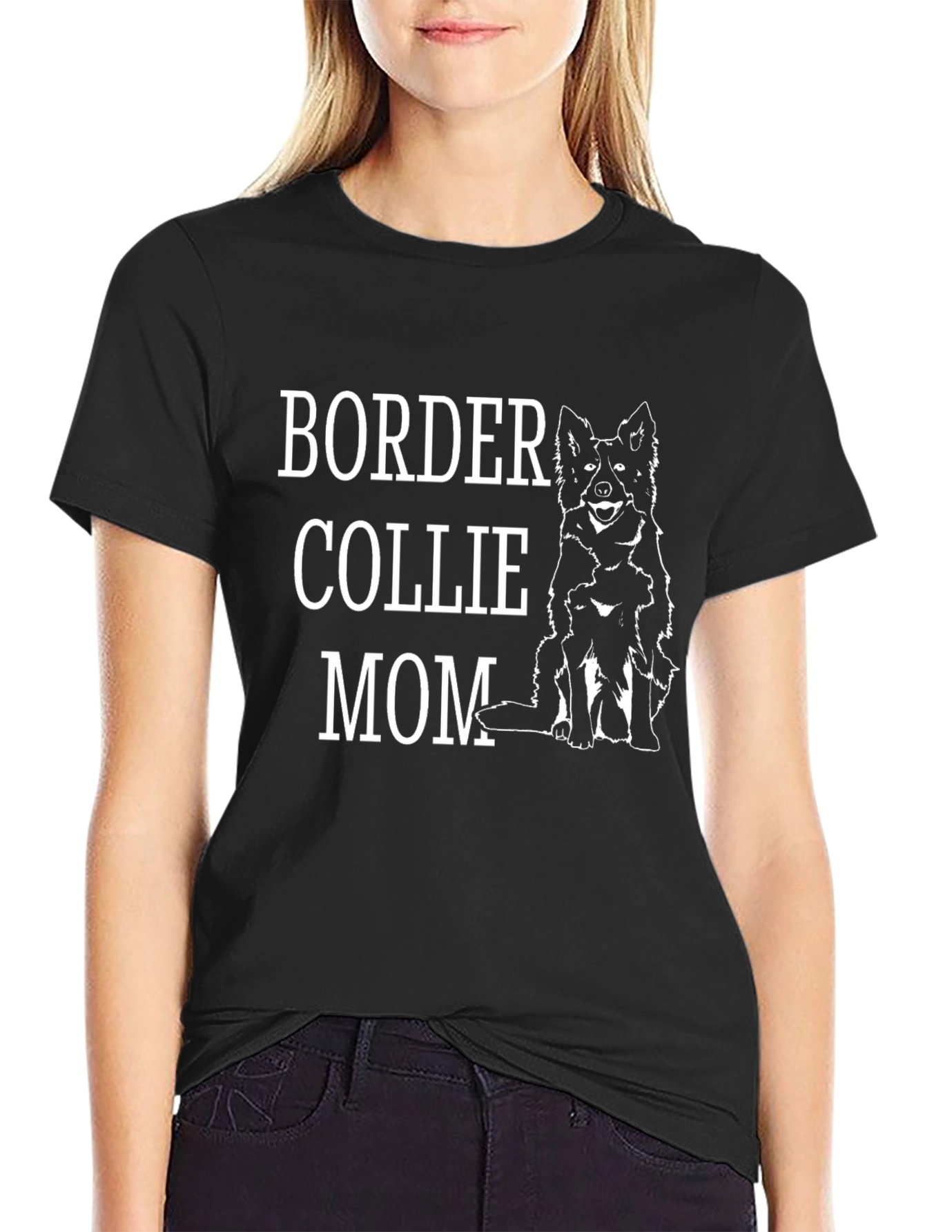 Border Collie Mom T-Shirt