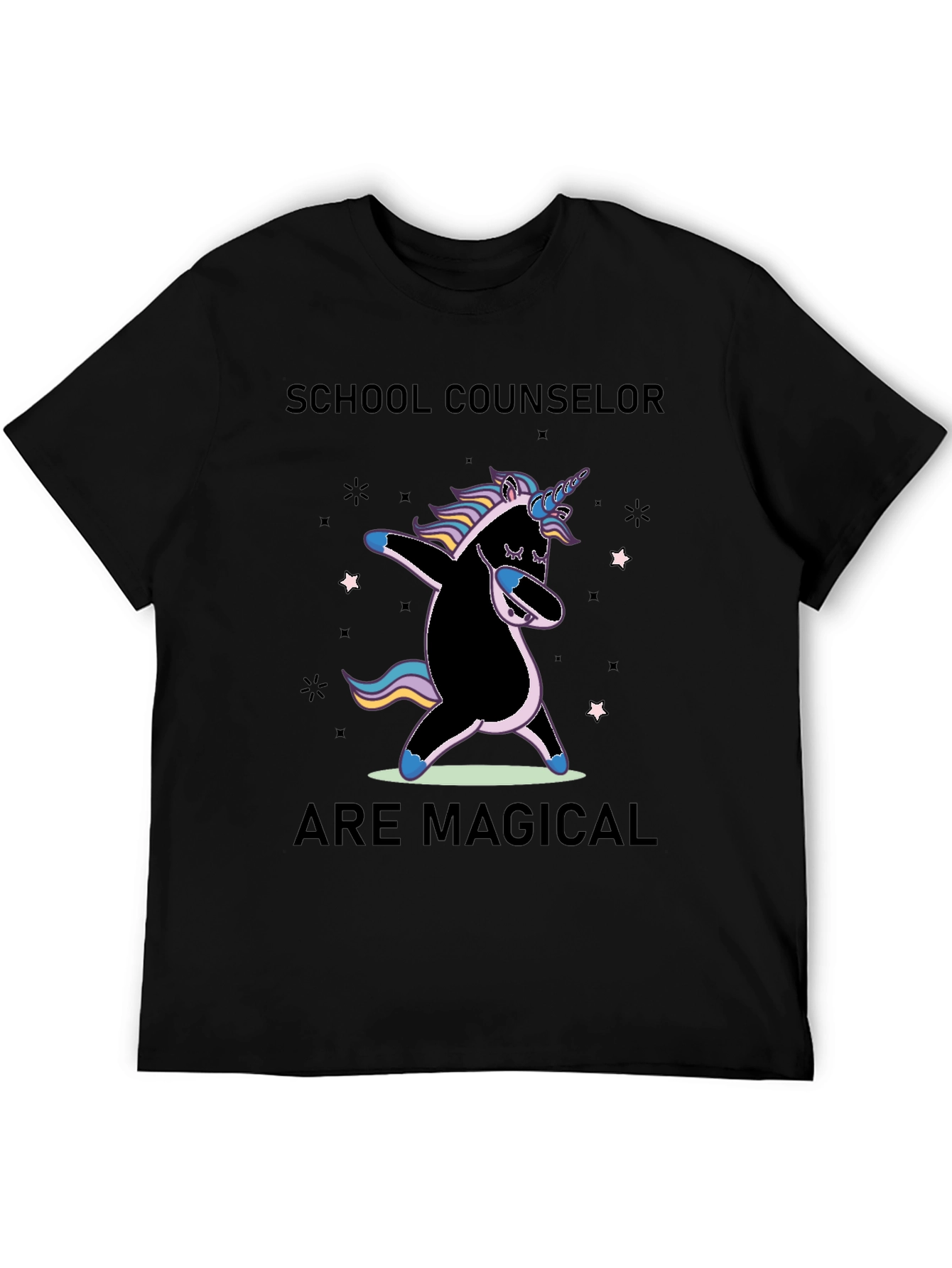 School Counselor Magical Unicorn T-Shirt