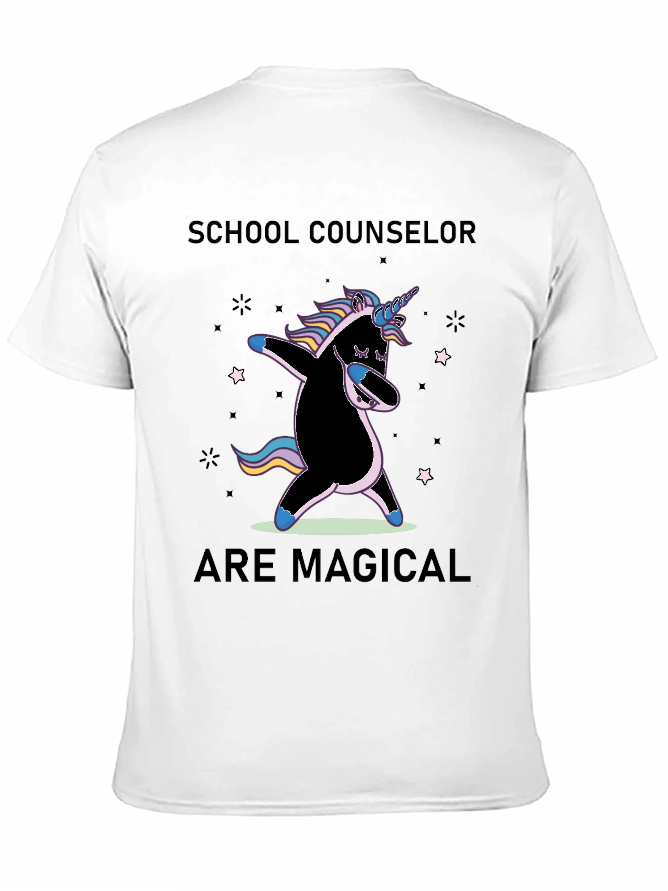 School Counselor Magical Unicorn T-Shirt