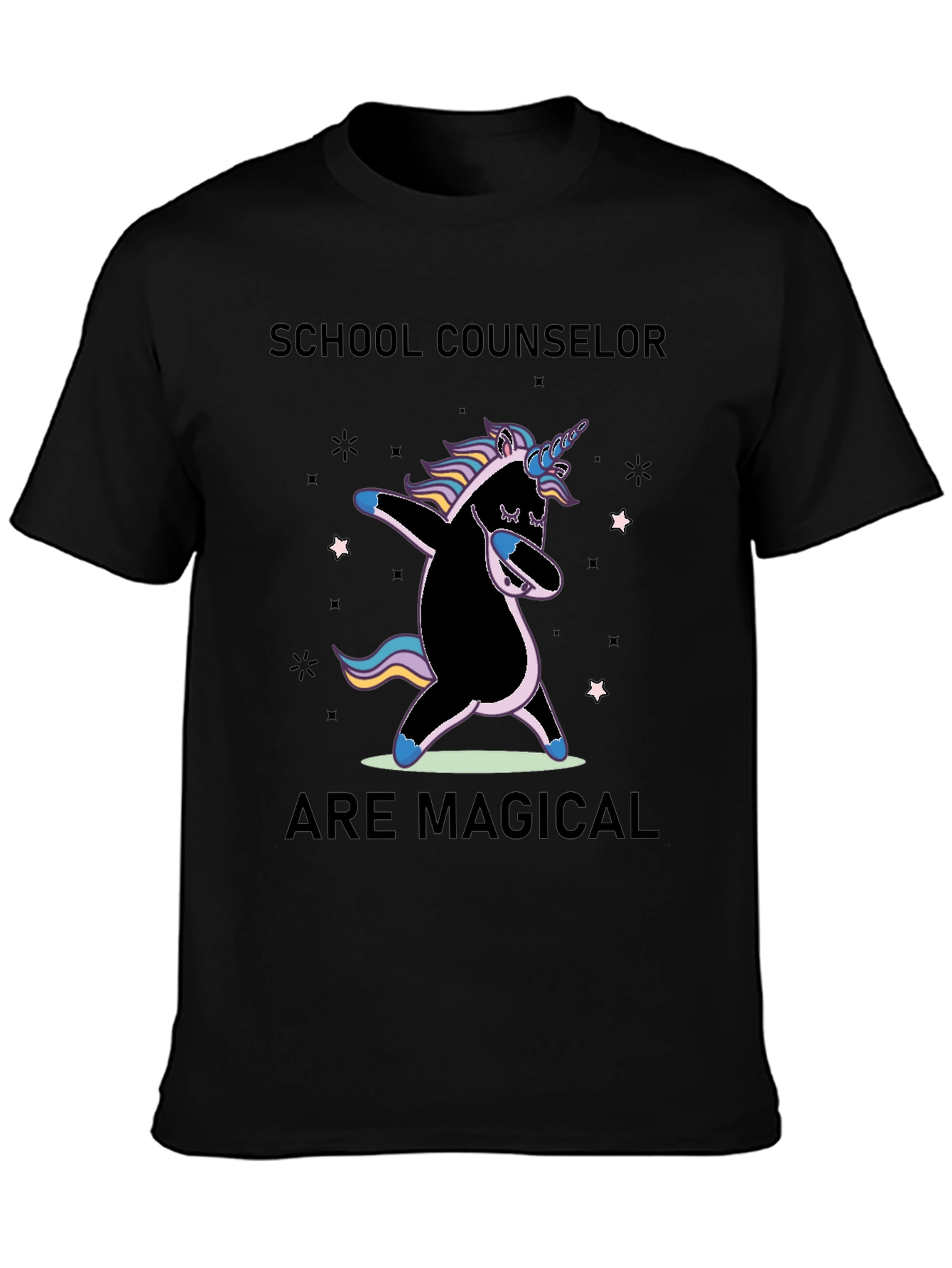 School Counselor Magical Unicorn T-Shirt