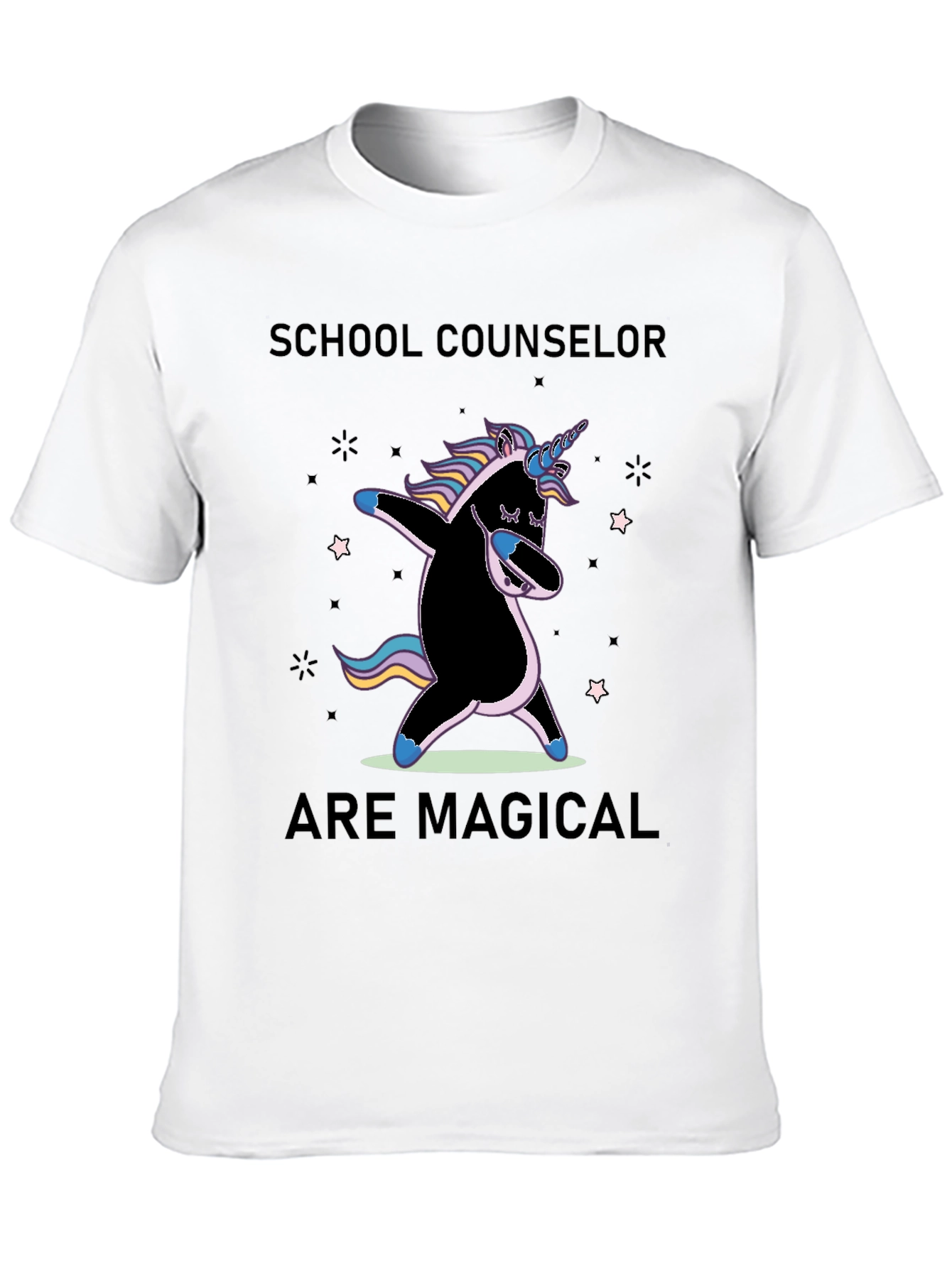 School Counselor Magical Unicorn T-Shirt