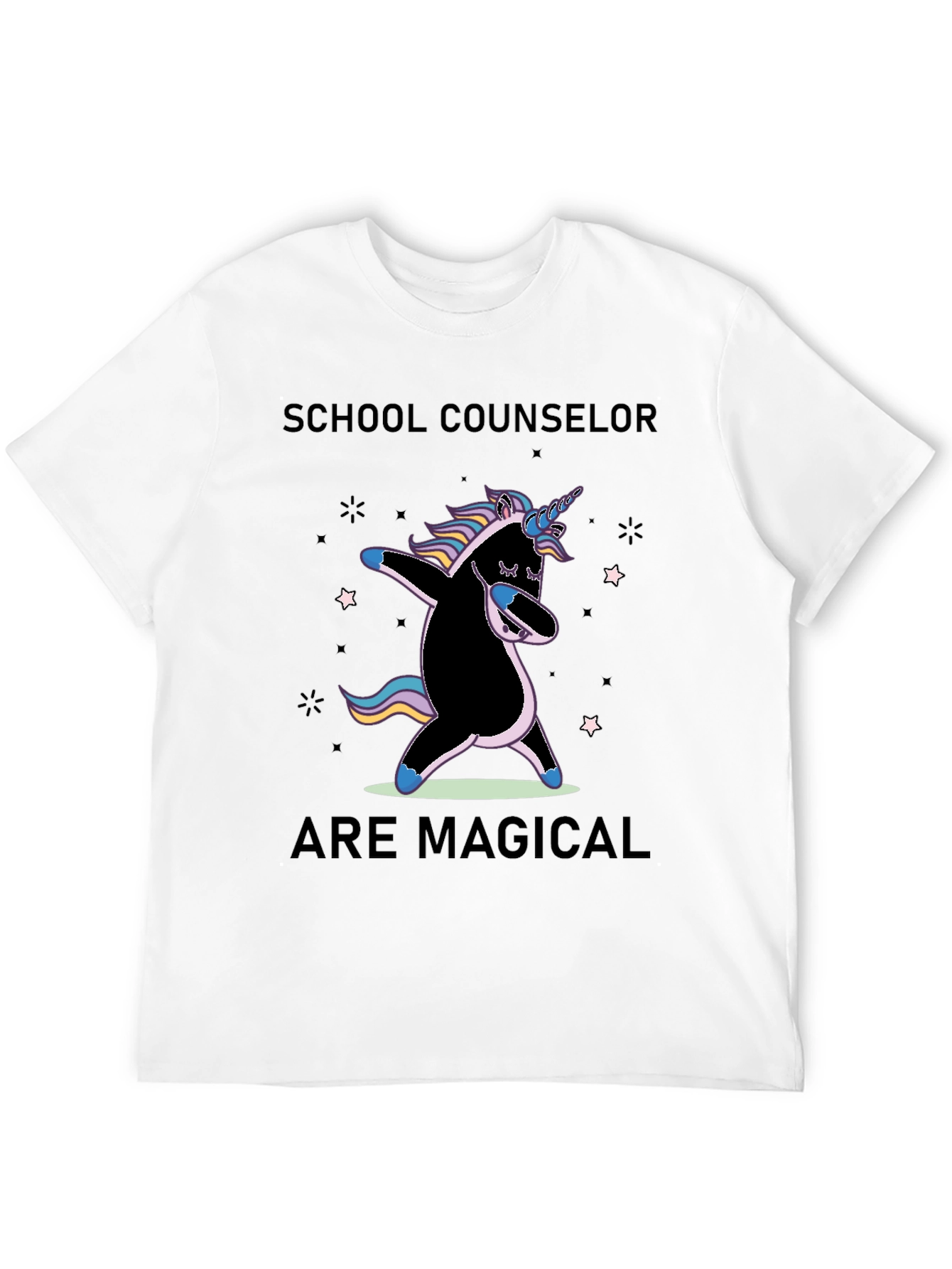 School Counselor Magical Unicorn T-Shirt