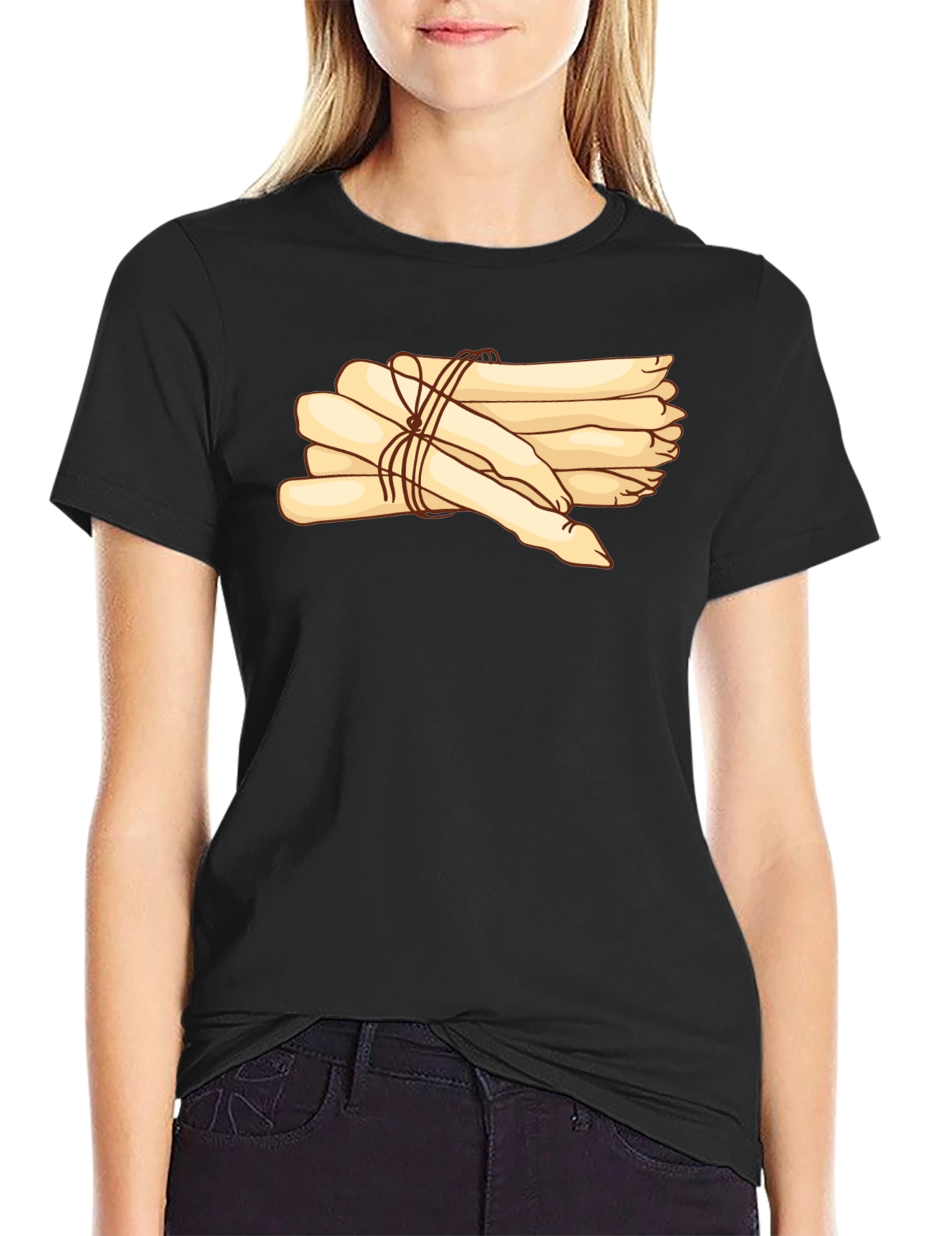 Asparagus Graphic T-Shirt - Unique Foodie Tee