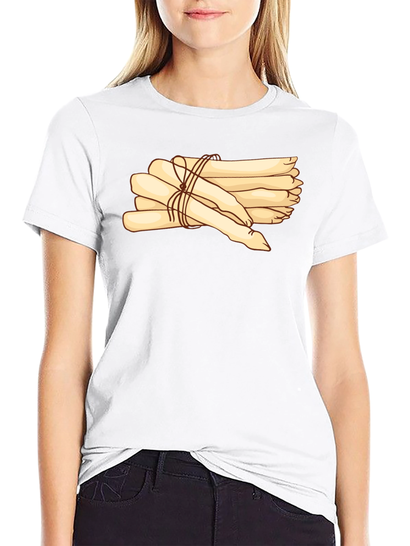 Asparagus Graphic T-Shirt - Unique Foodie Tee